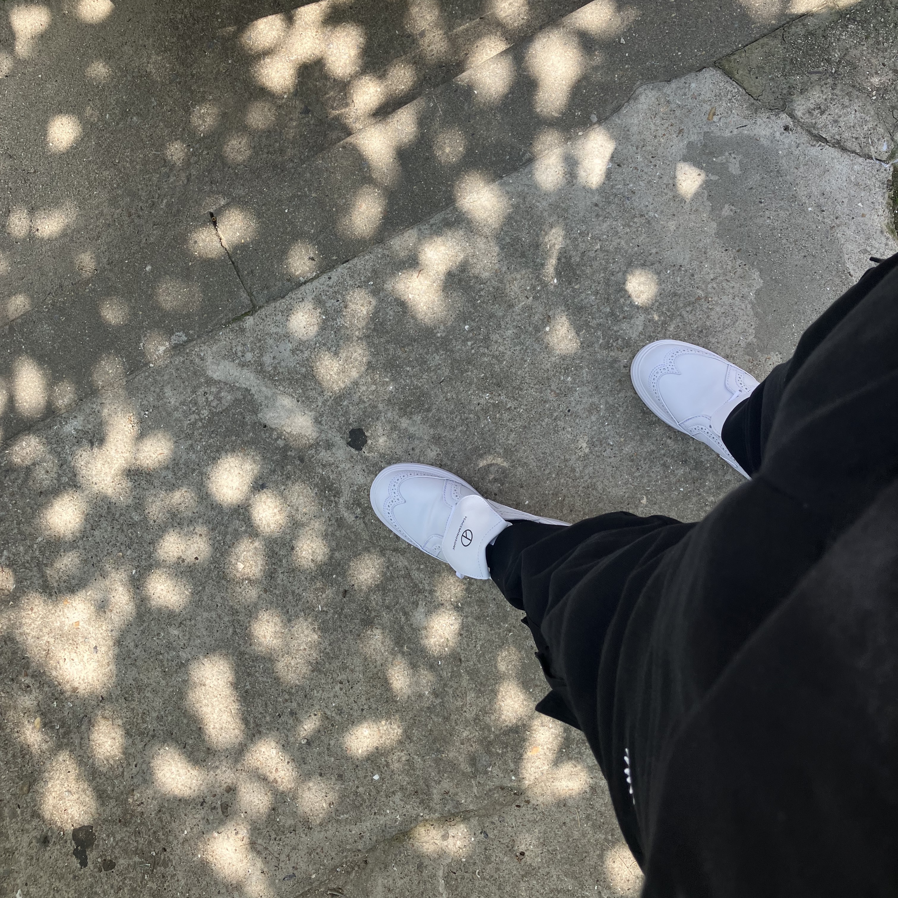 Nike x Peaceminusone Kwondo1 White 착용 스타일