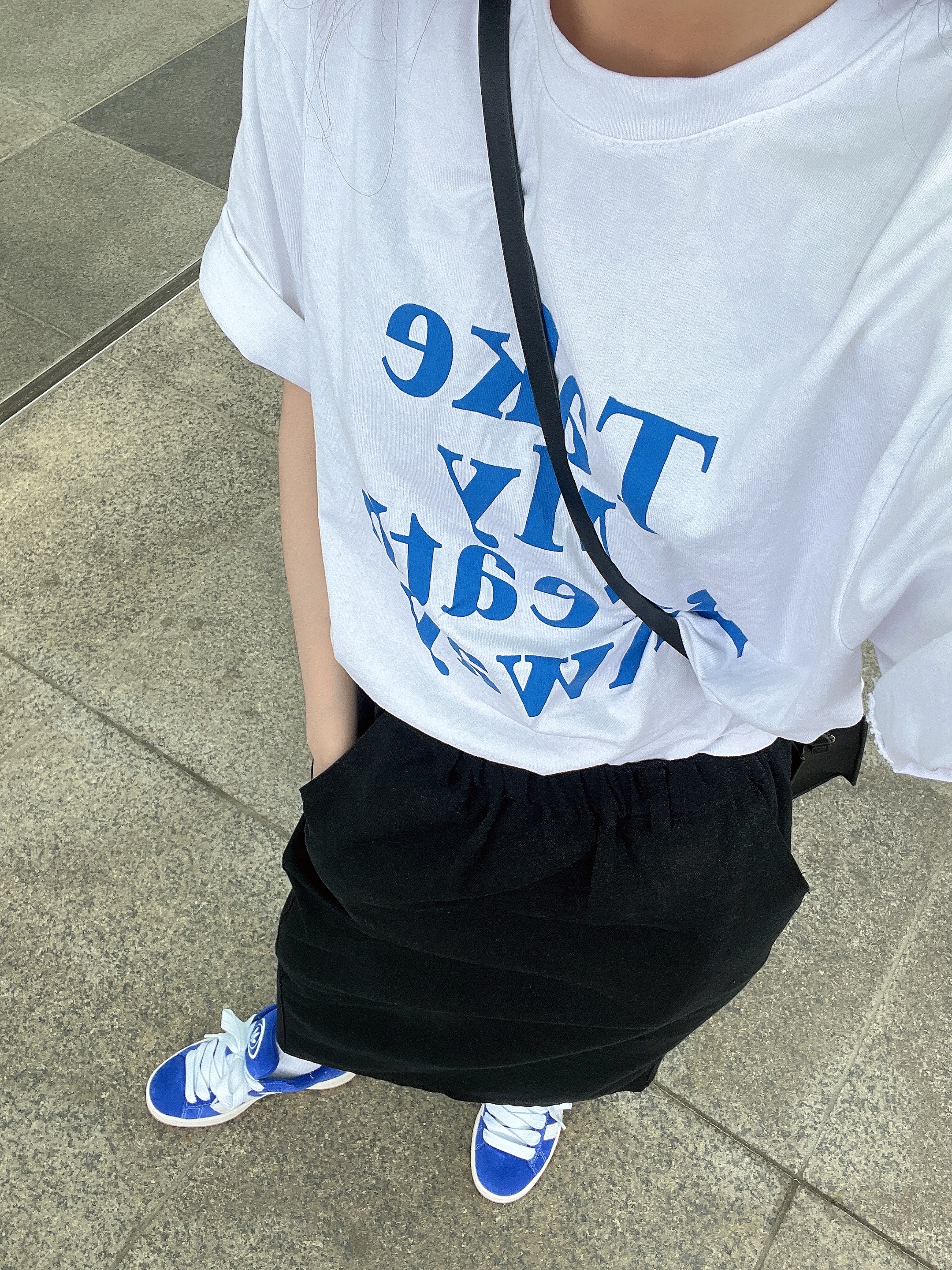 Adidas Campus 00s Semi Lucid Blue 착용 스타일 - 4