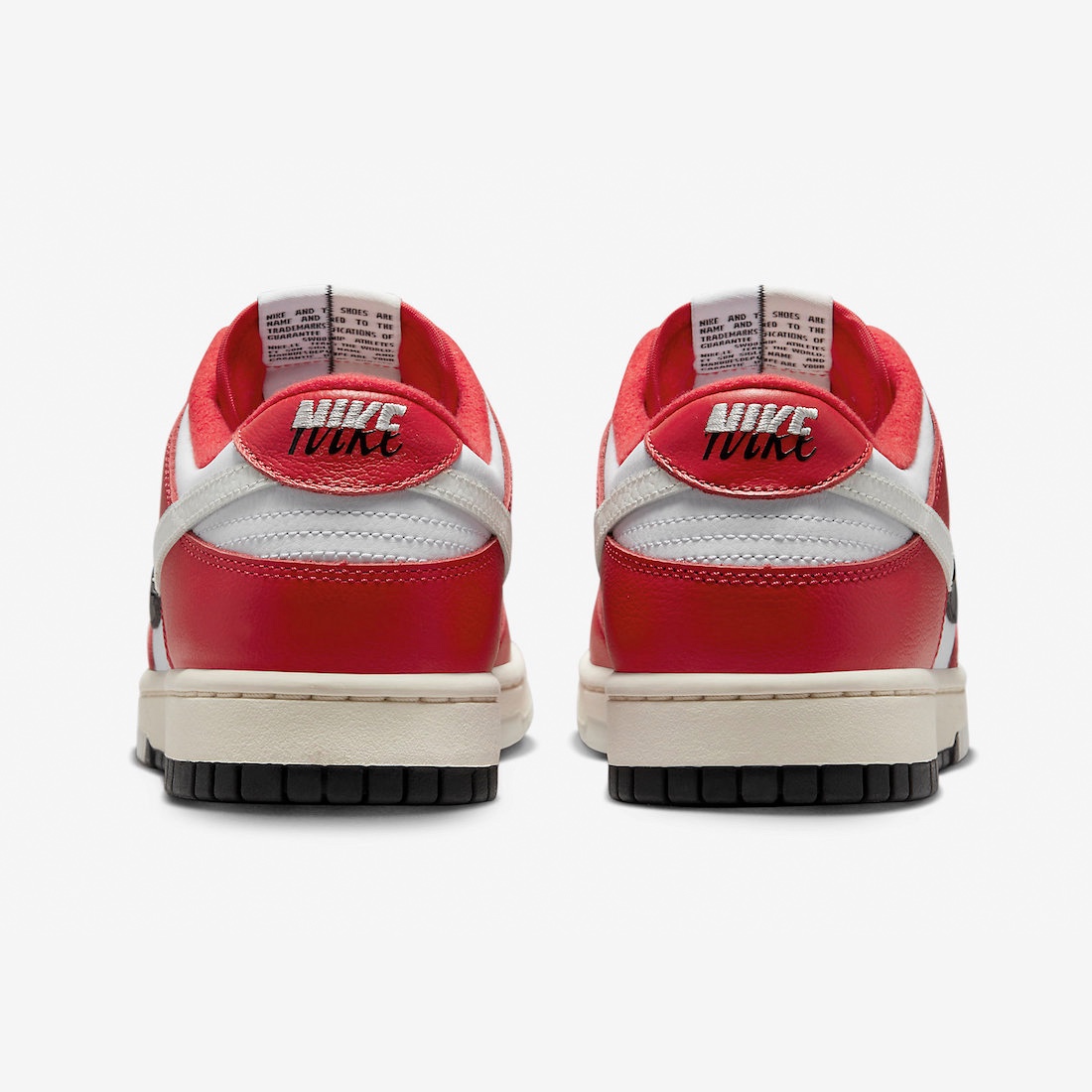 Nike Dunk Low Retro PRM University Red Black 착용 스타일 - 5