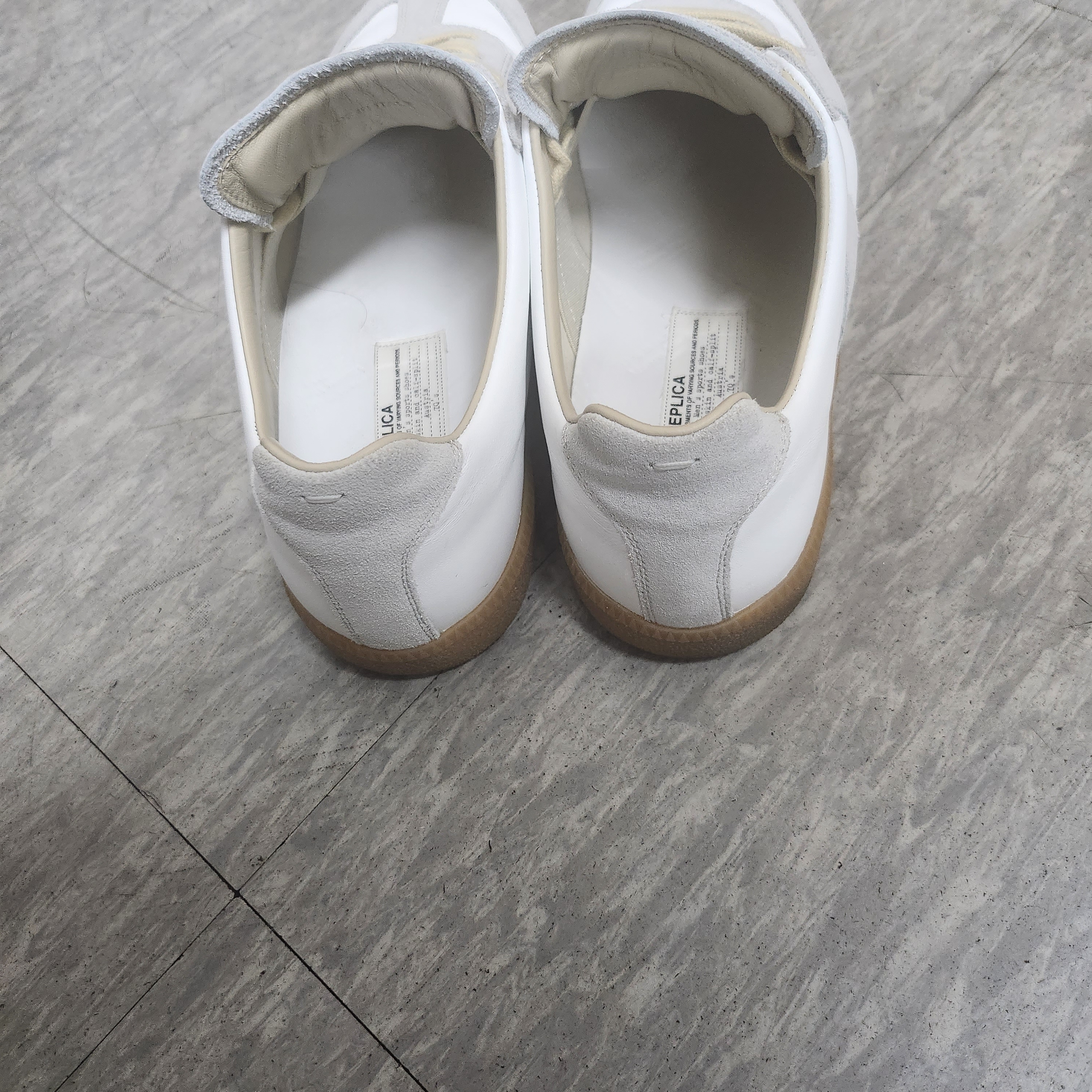 Maison Margiela Calfskin Replica Sneakers 착용 스타일 - 3