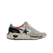 Golden Goose Running Sole Sneakers White Black