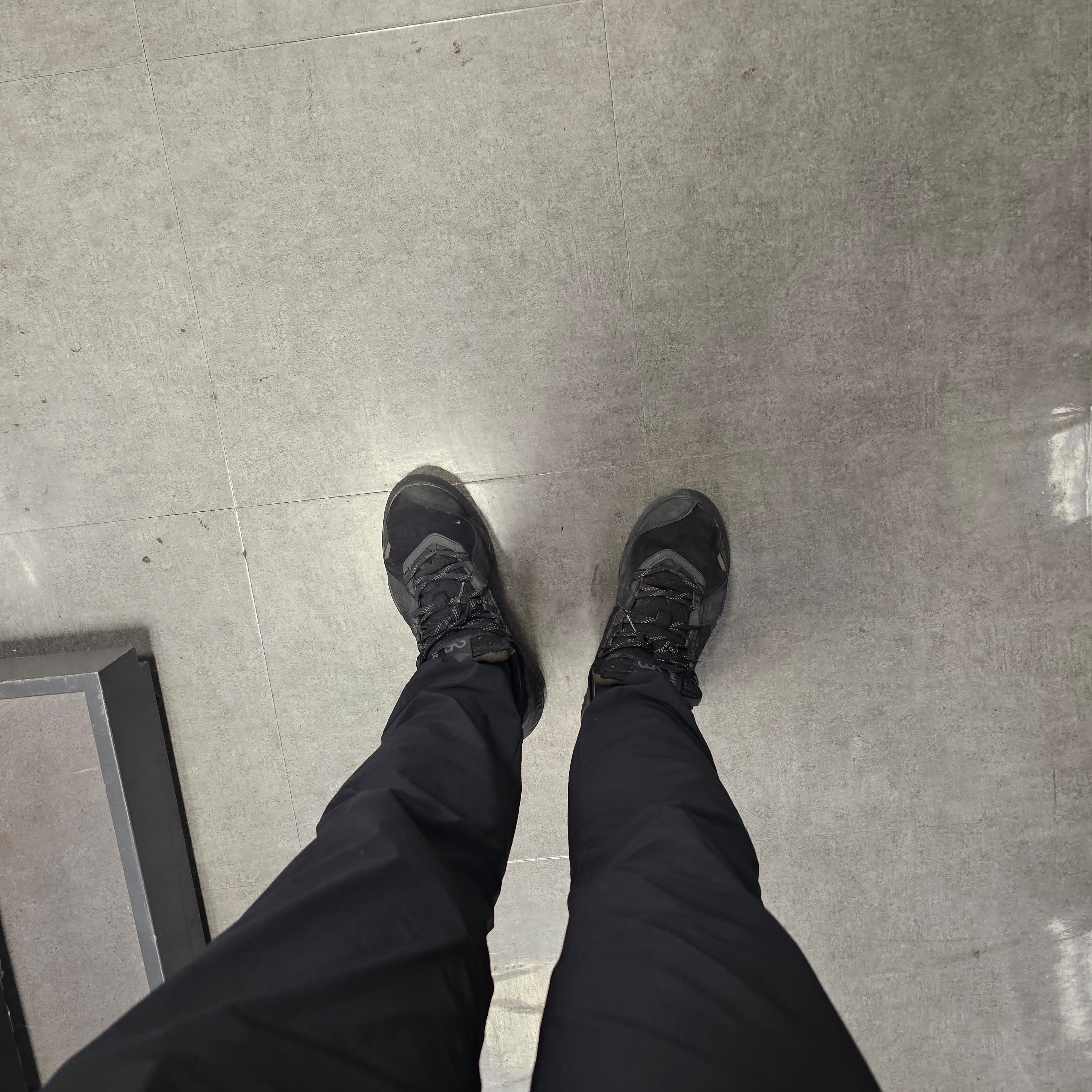 Jordan Delta Black Anthracite 착용 스타일