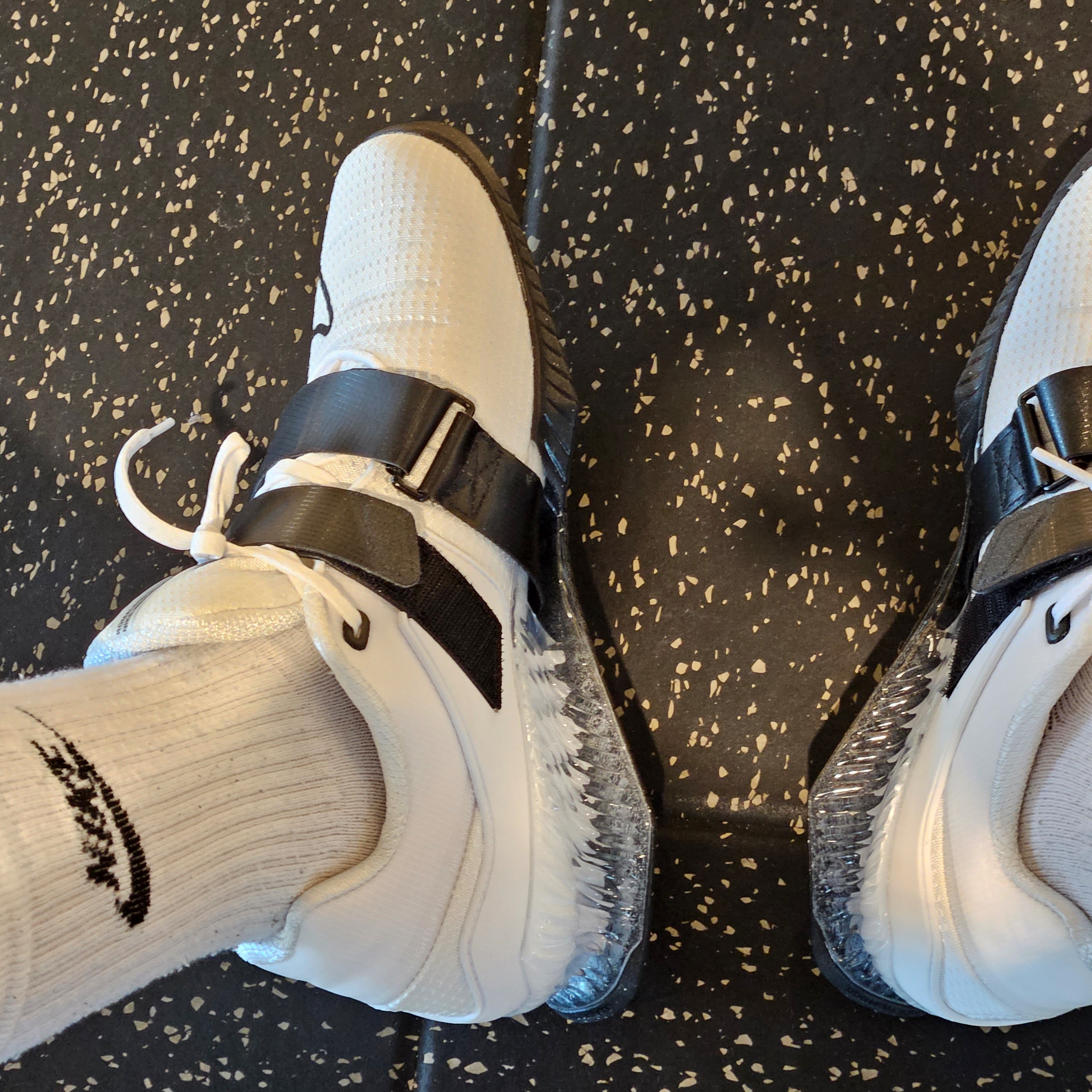 Nike Romaleos 4 White 착용 스타일