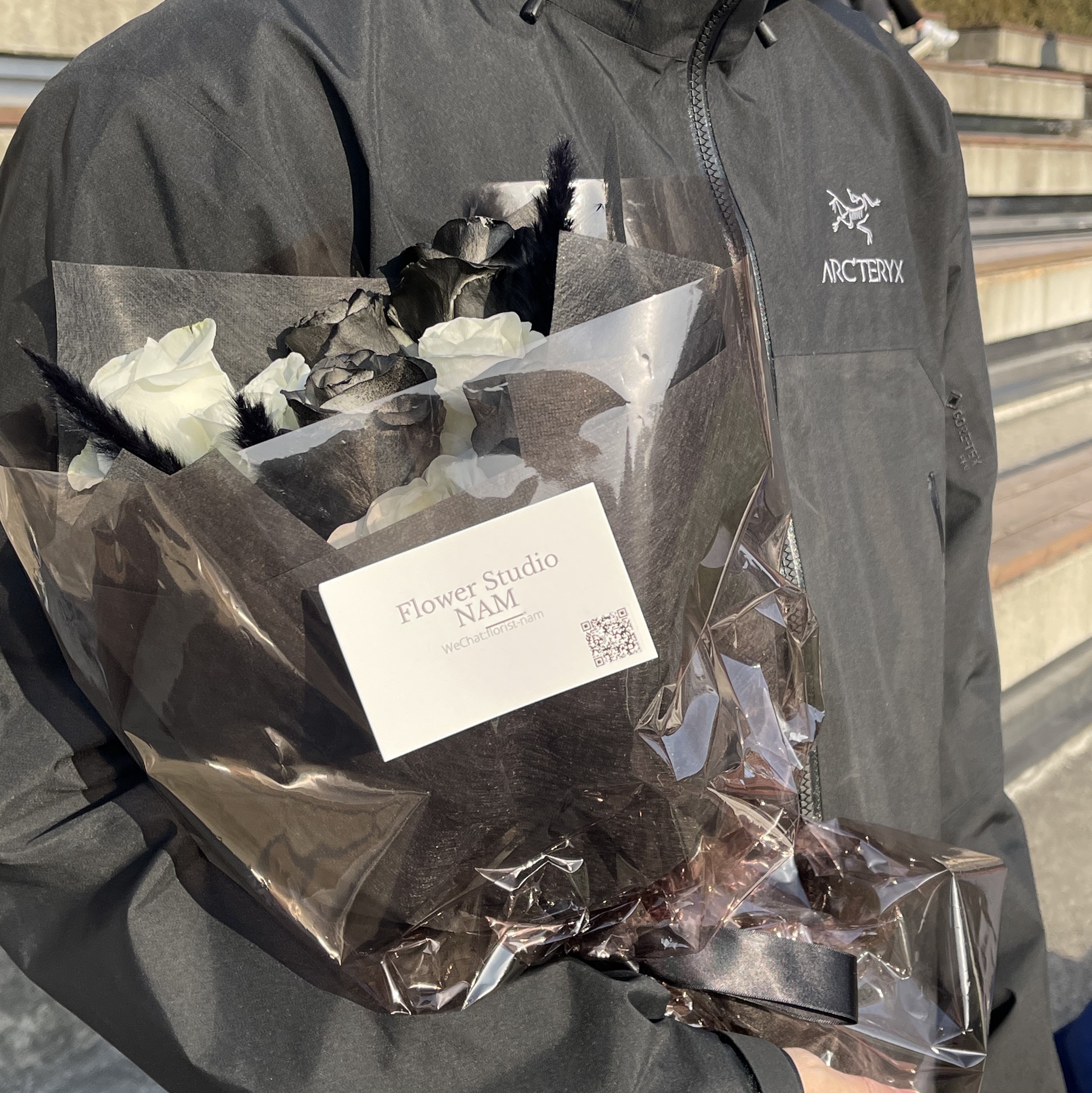 Arc'teryx Beta AR Jacket Black 착용 스타일