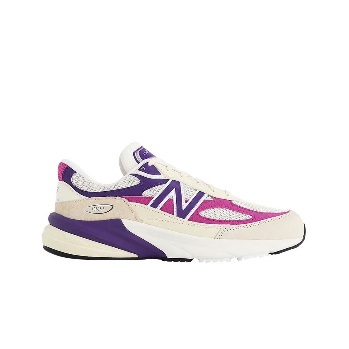 뉴발란스 990v6 메이드 인 USA 라임스톤 마젠타