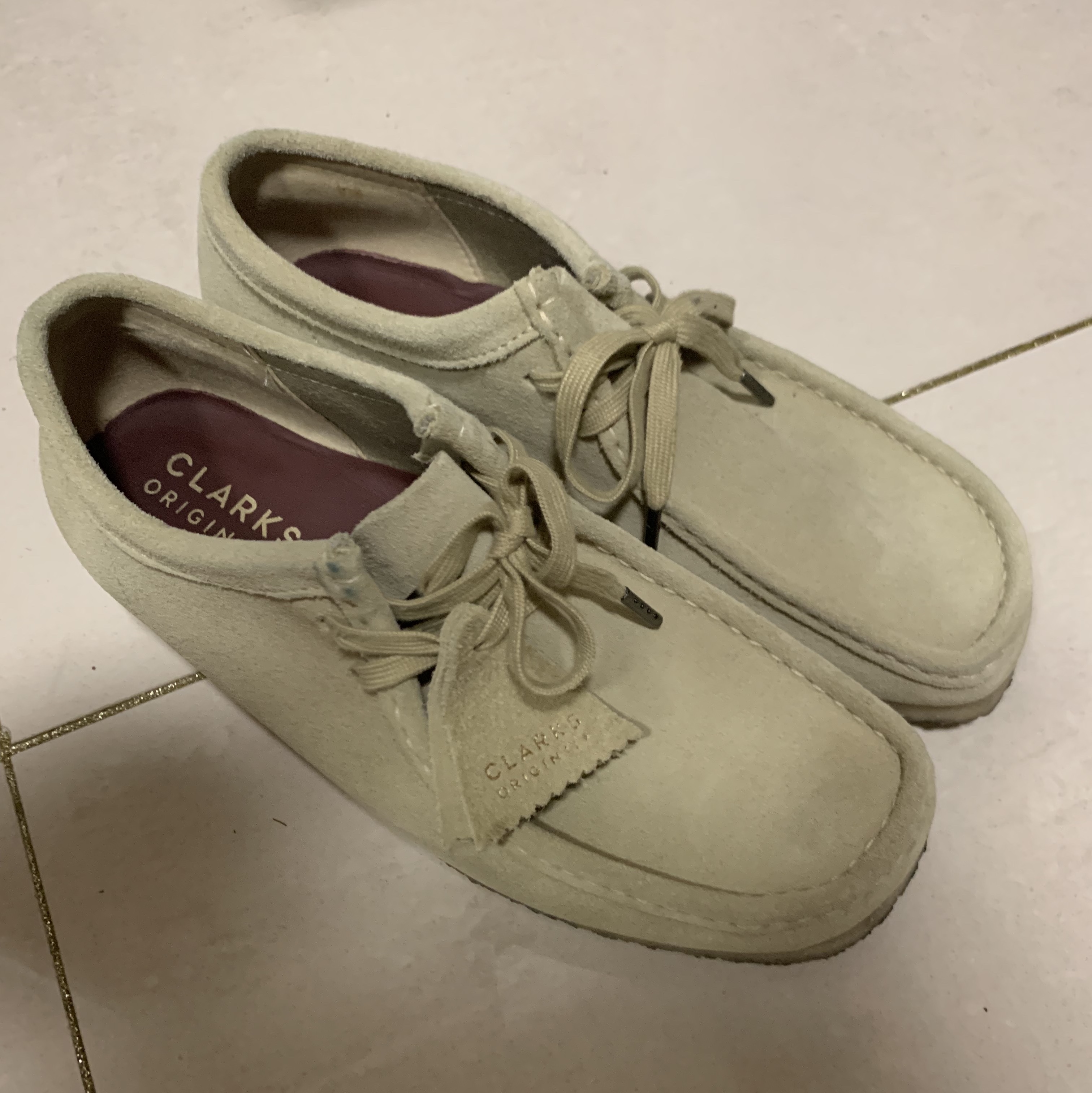 Clarks Wallabee Maple Suede 착용 스타일