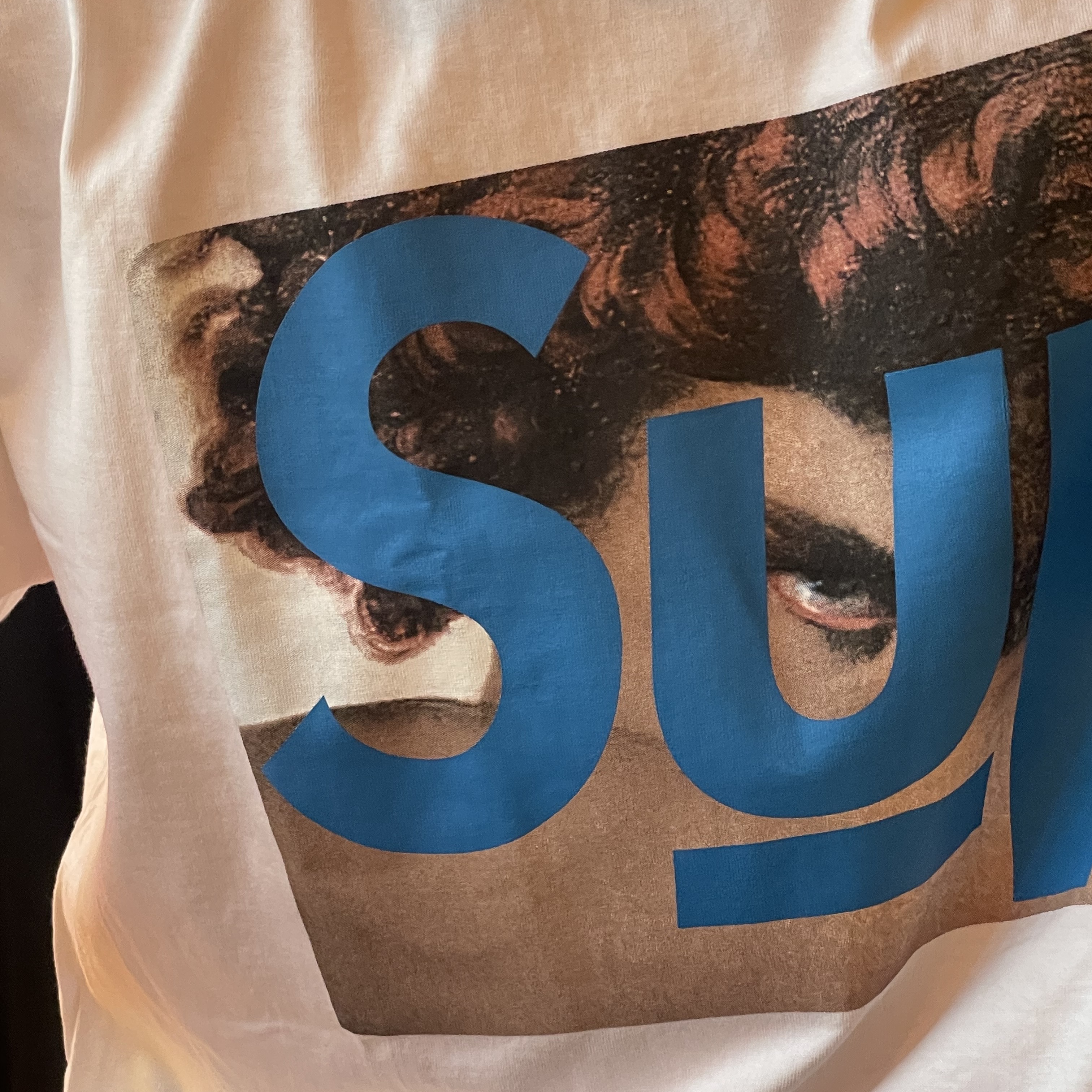 Supreme x Undercover Face T-Shirt White - 23SS 착용 스타일