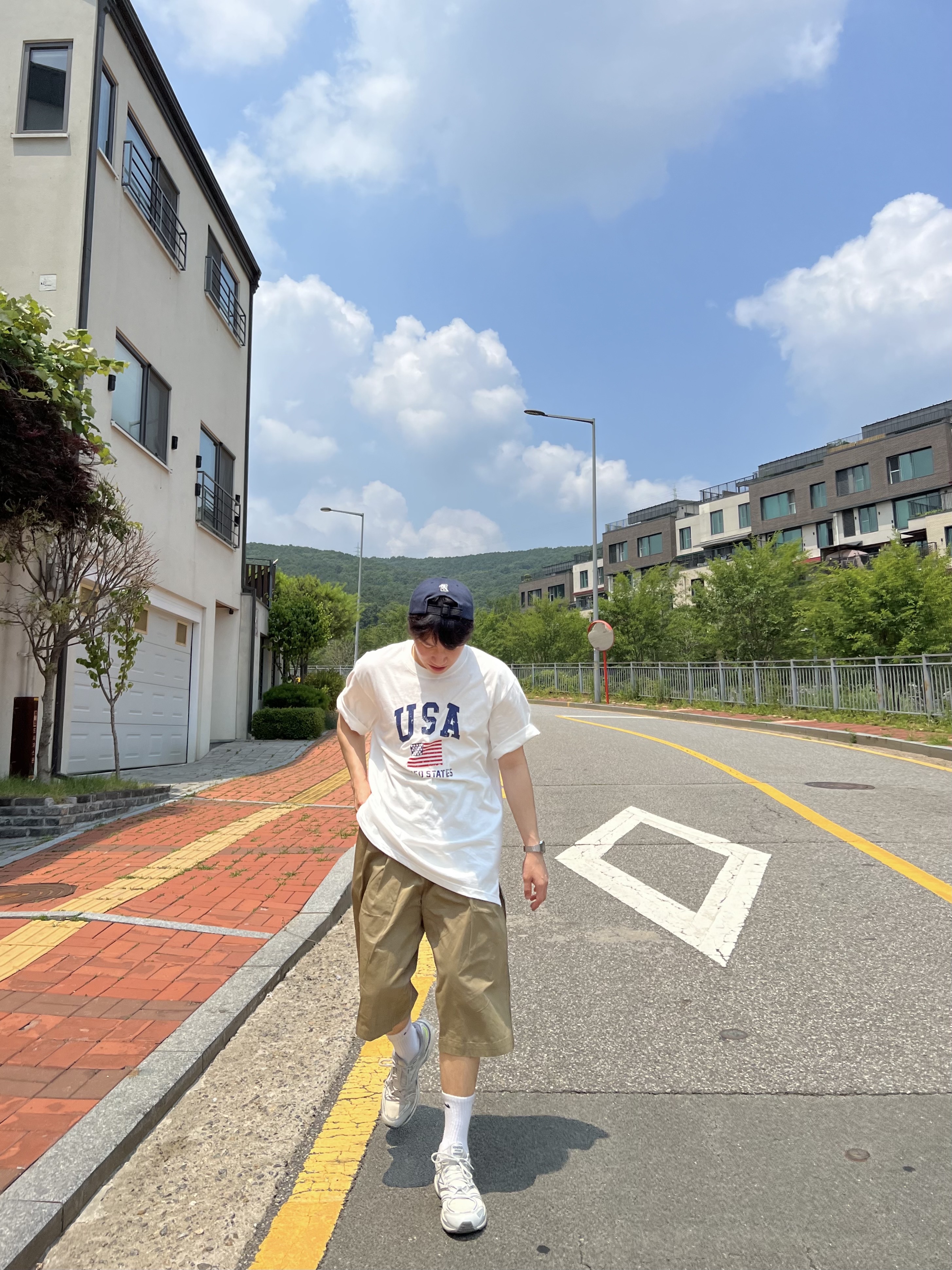 Reebok x Liful Premier Road Plus VI Chalk Grey 착용 스타일 - 4