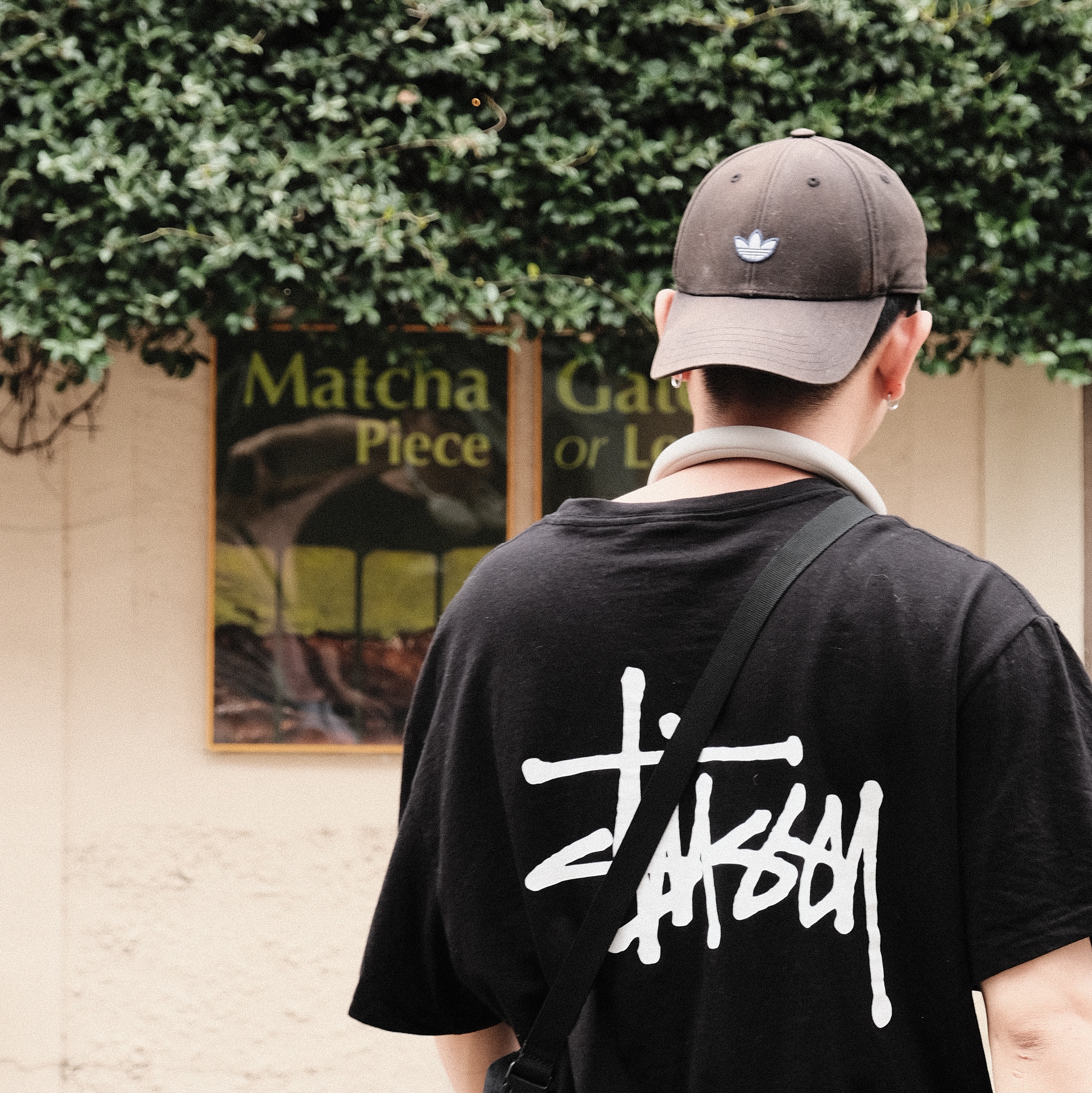 Stussy Basic Stussy T-Shirt Black 2023, Sony WH-1000XM5 Silver (Korean Ver.) 착용 스타일 - 1