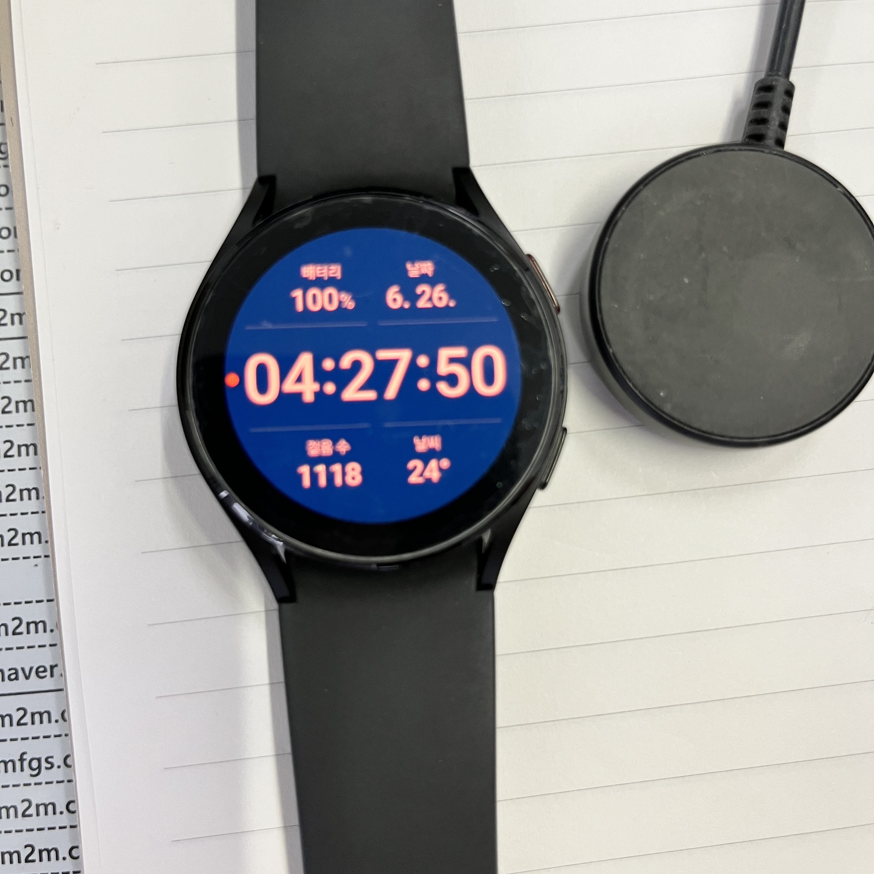 Samsung Galaxy Watch5 40mm Bluetooth Silver (Korean Ver.) 착용 스타일