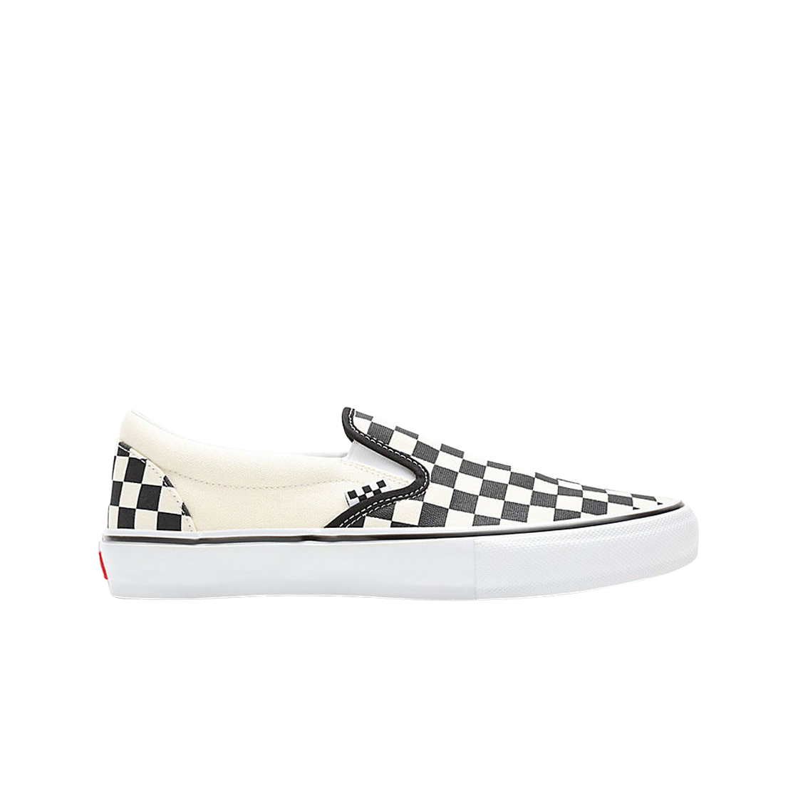 VN0A5FCAAUH Vans Skate Slip-On Checkerboard Black Off White - 대표 이미지 #1