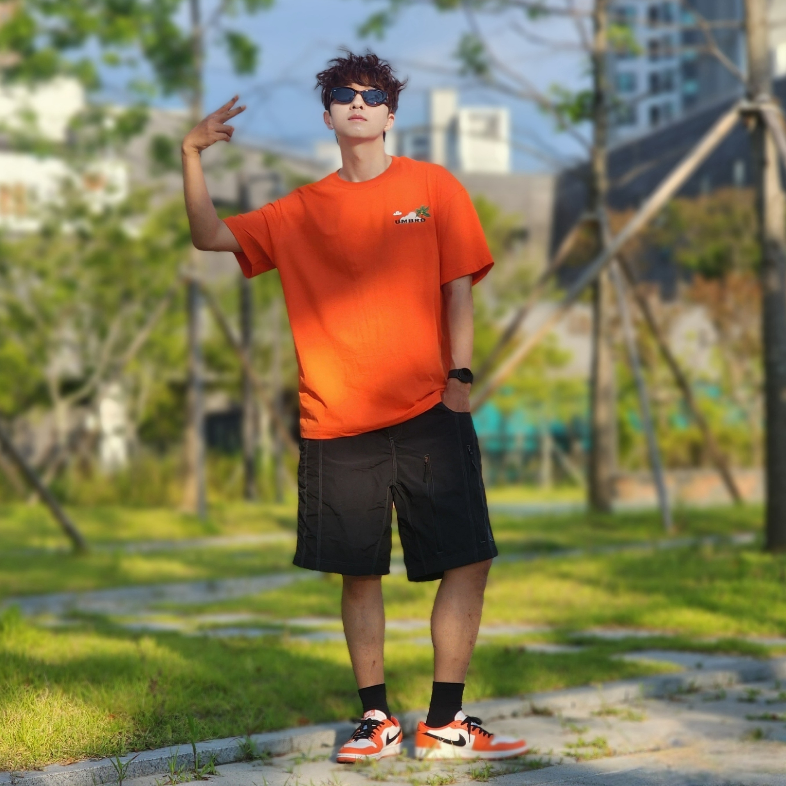 (W) Jordan 1 Low OG Starfish, Jordan 1 Low OG Starfish 착용 스타일 - 1