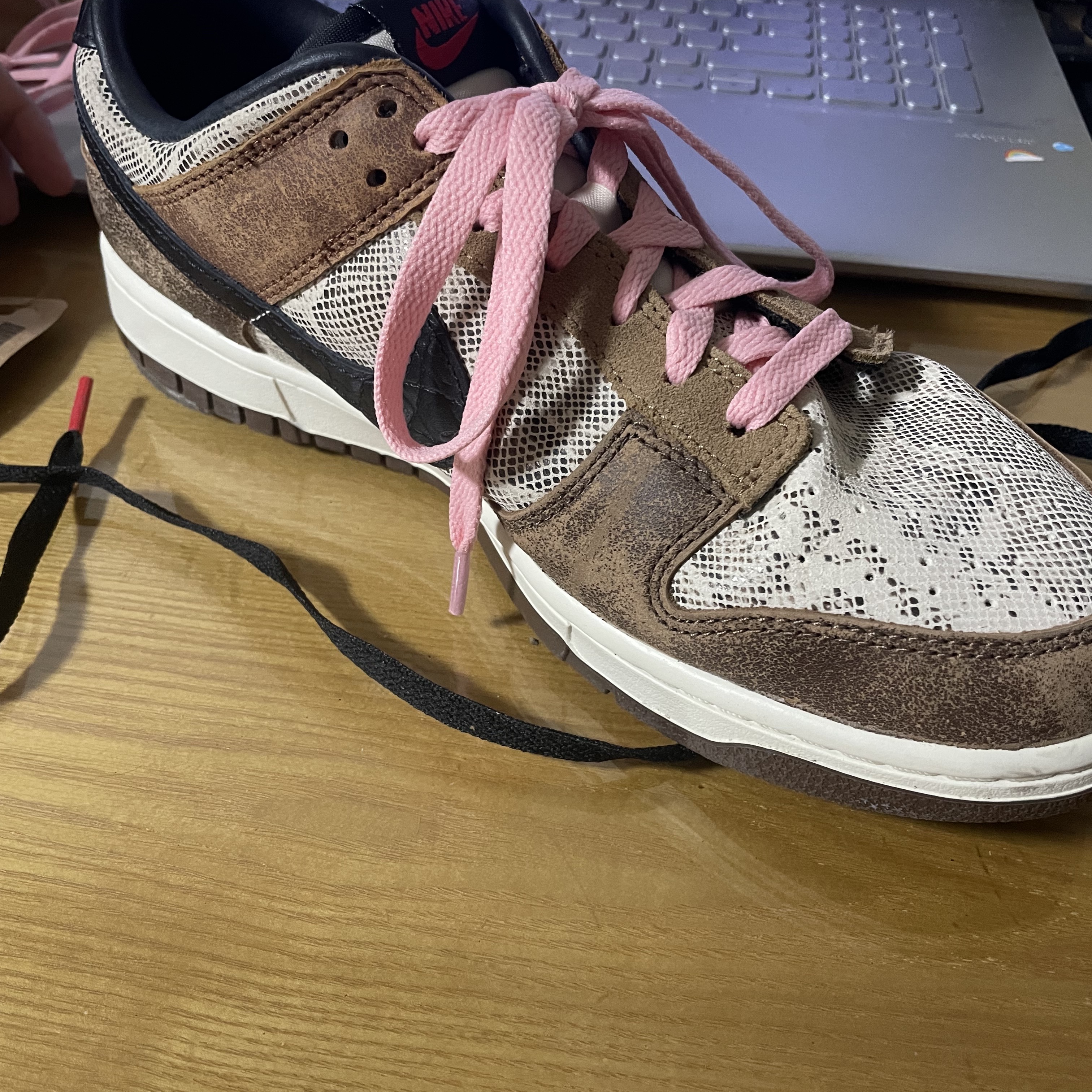 Nike Dunk Low PRM Head to Head 착용 스타일 - 3