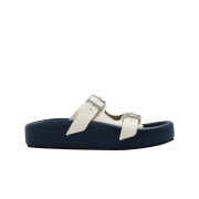 (W) MM6 Maison Margiela Buckle Strap Sandal Cream