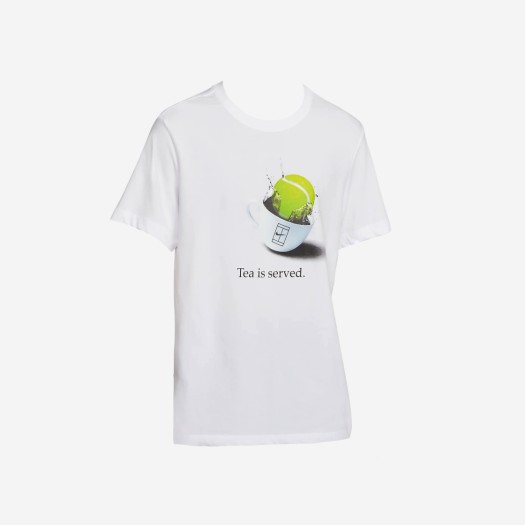 나이키 코트 드라이핏 테니스 티셔츠 화이트 - US/EU