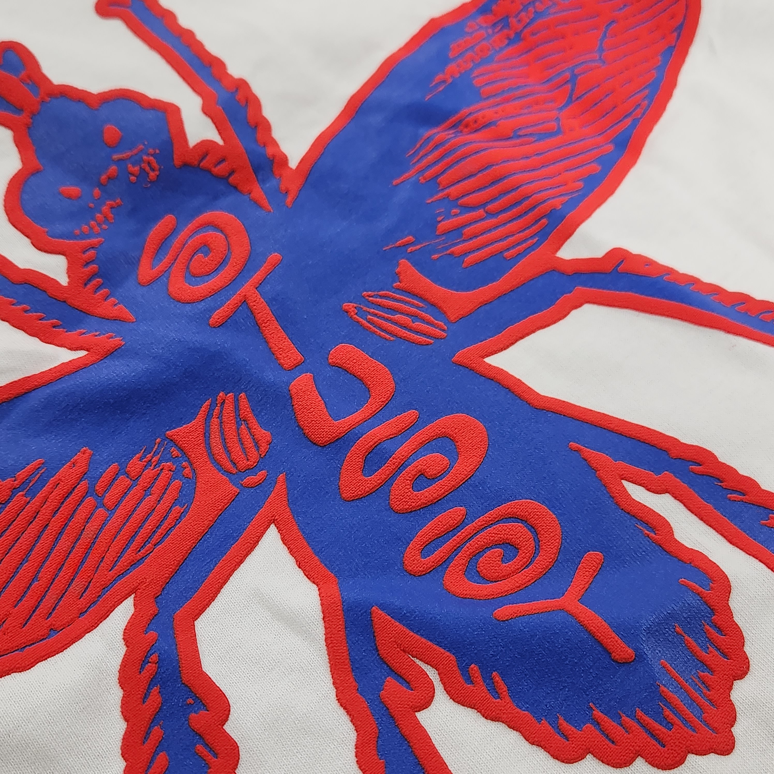 Stussy Housefly T-Shirt White, Stussy Housefly T-Shirt Black 착용 스타일 - 1