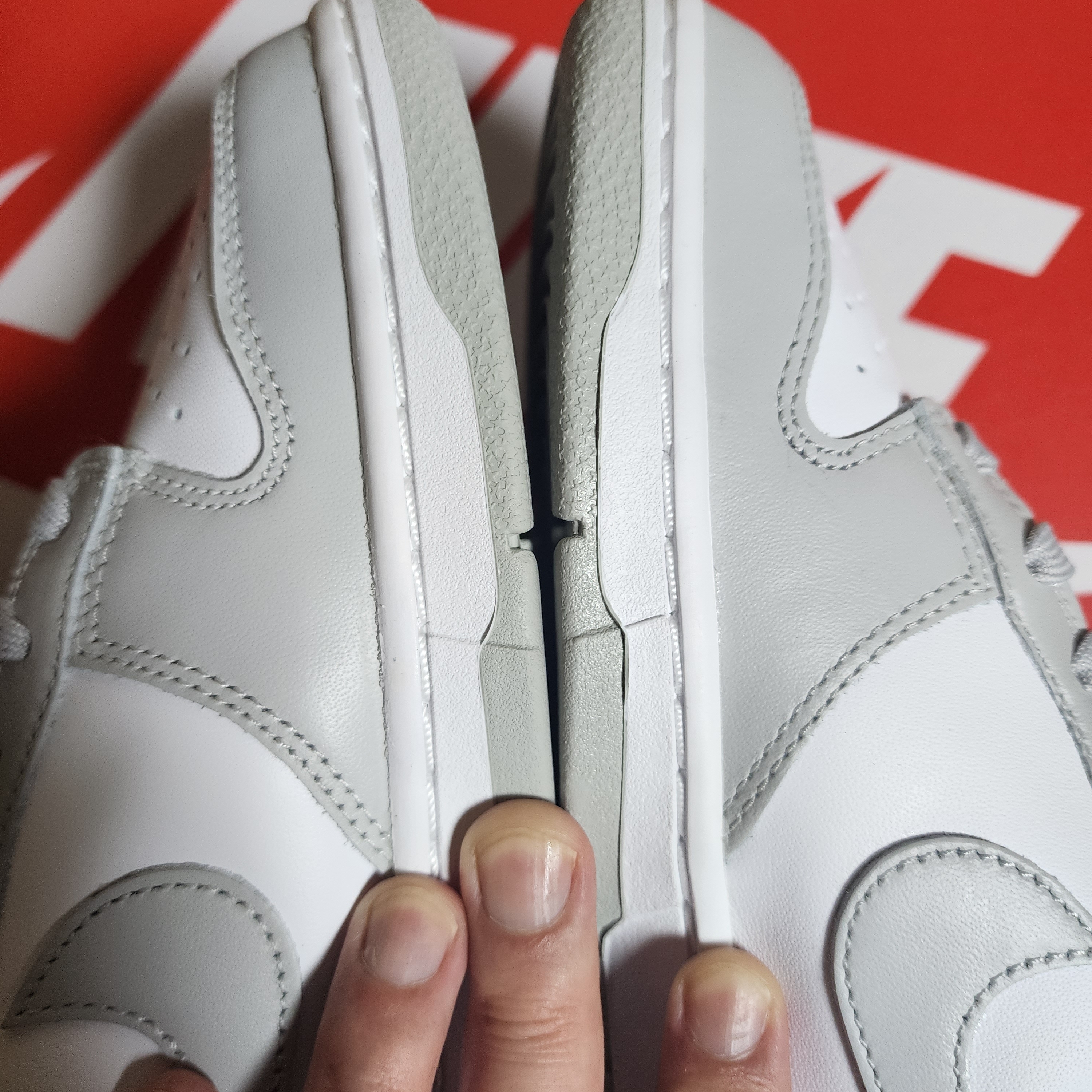Nike Dunk Low Retro Grey Fog 착용 스타일 - 2