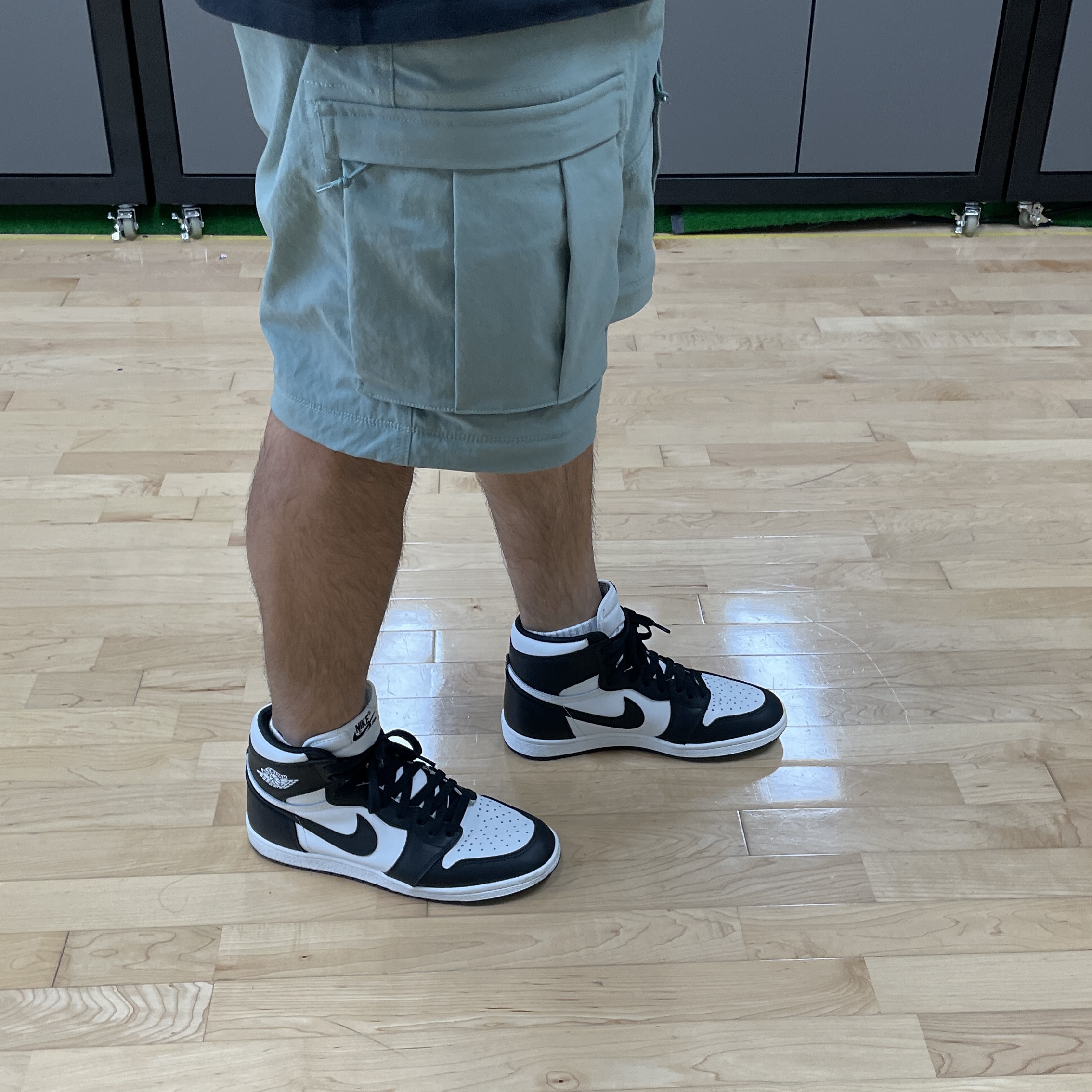 Jordan 1 High 85 Black White 착용 스타일