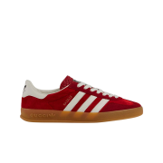 (W) Gucci x Adidas Gazelle Sneakers Red Velvet