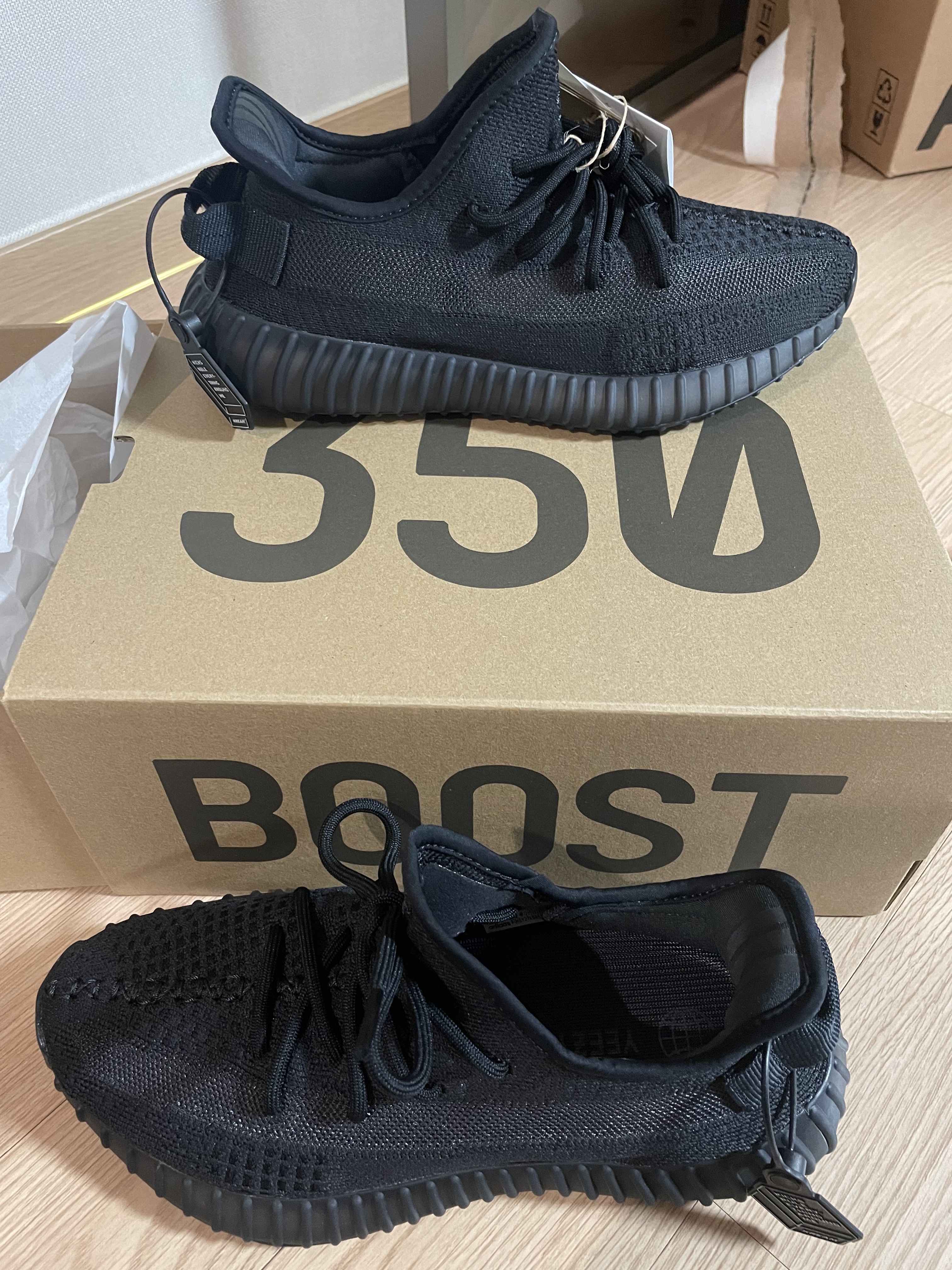 Adidas Yeezy Boost 350 V2 Onyx 착용 스타일