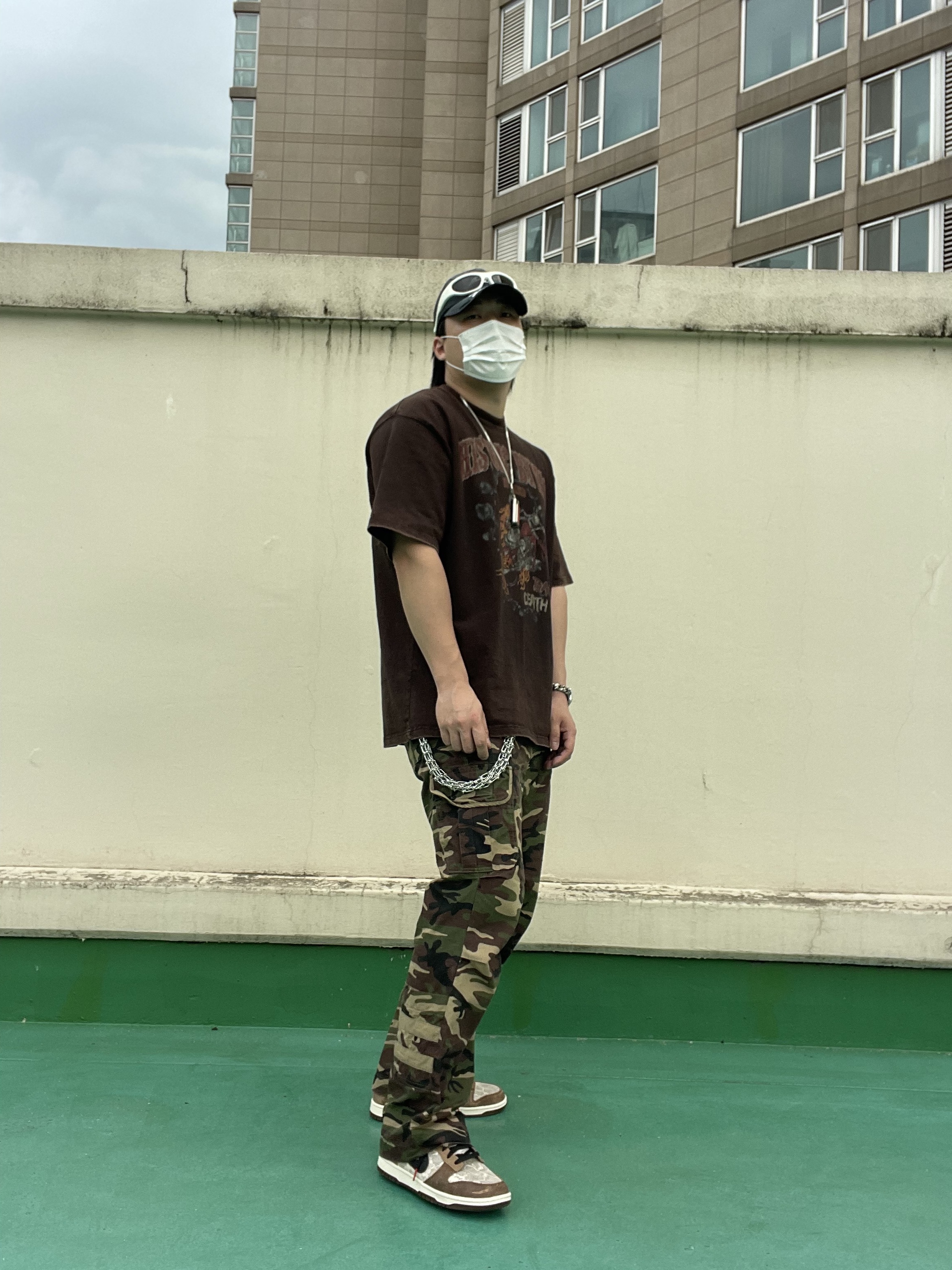 Nike Dunk Low PRM Head to Head, Supreme Metal Lighter Holster - 19SS 착용 스타일 - 2