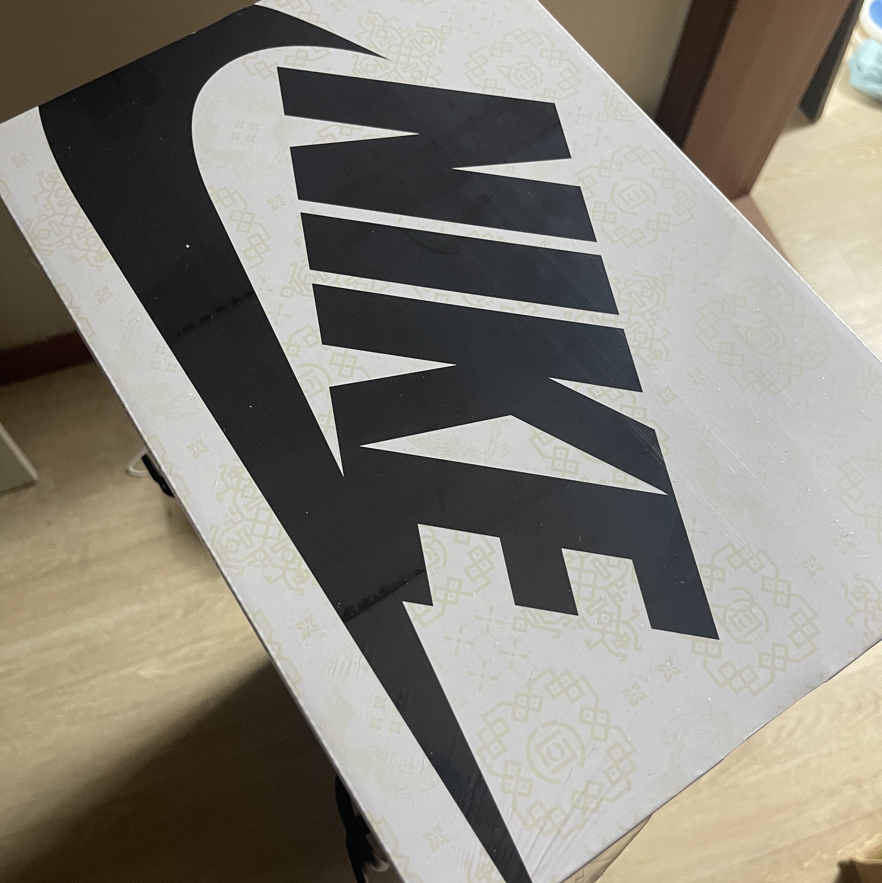 Nike x Clot x Fragment Dunk Low Black and White 착용 스타일 - 2