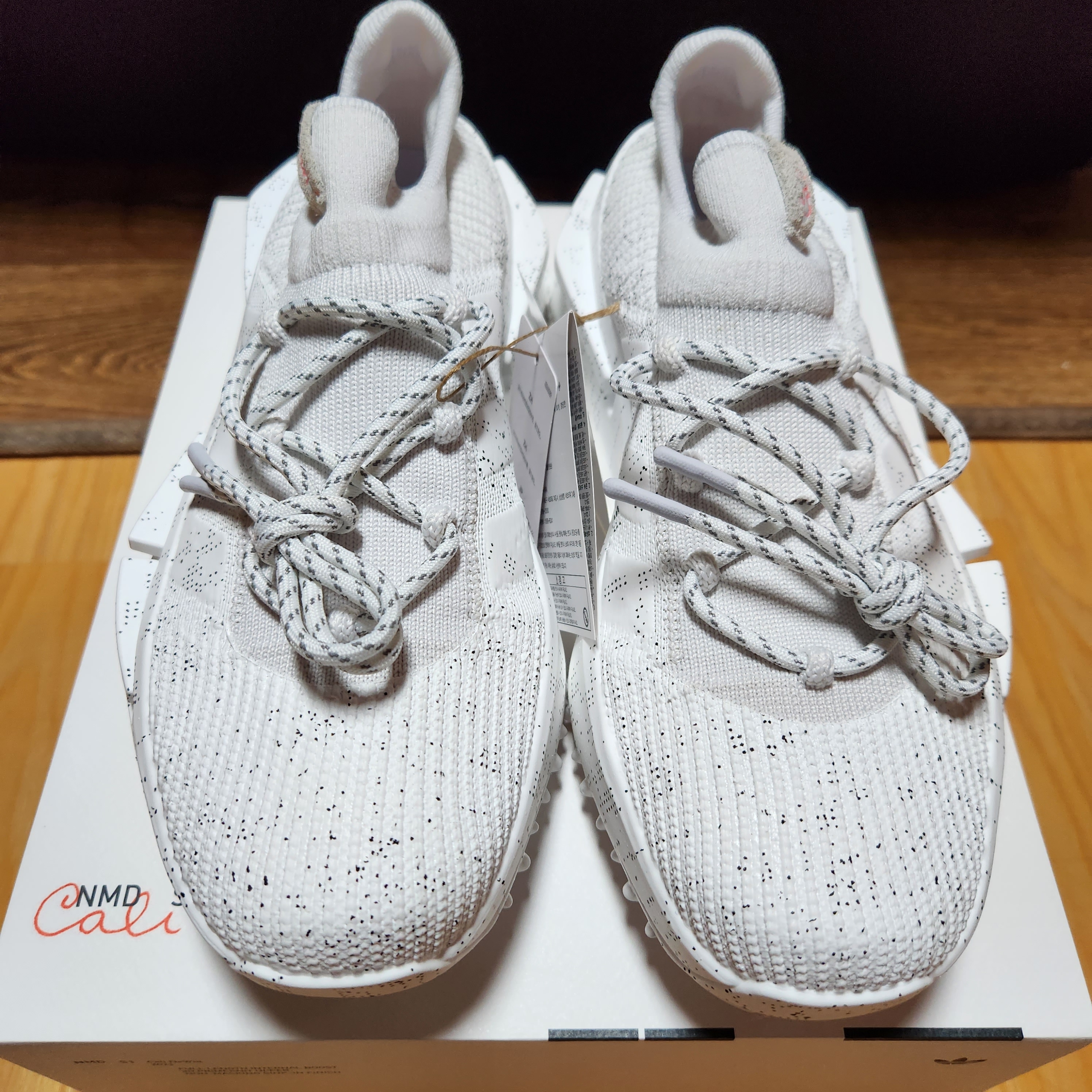 Adidas x Cali DeWitt NMD S1 Crystal White 착용 스타일 - 3