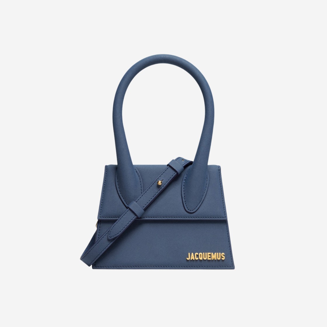 Jacquemus Le Chiquito Moyen Signature Handbag Dark Navy 상세 이미지 1