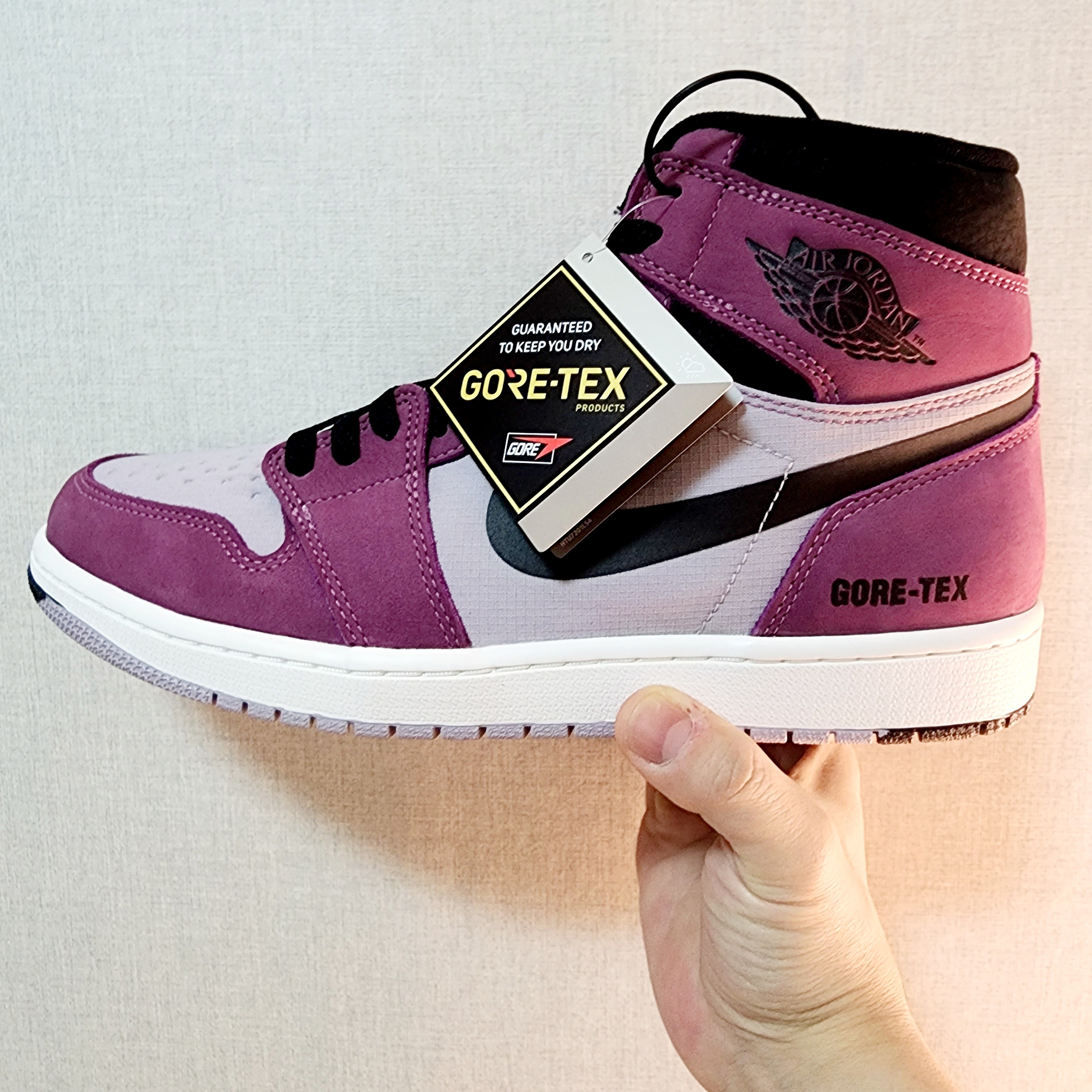 Jordan 1 Element Gore-Tex Berry 착용 스타일