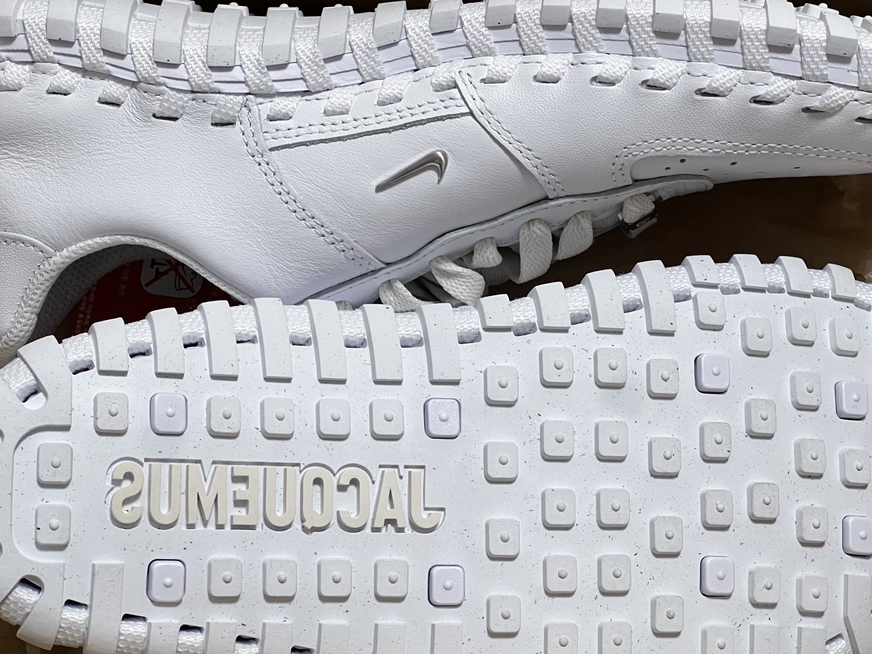 Nike x Jacquemus J Force 1 Low LX SP White 착용 스타일 - 3