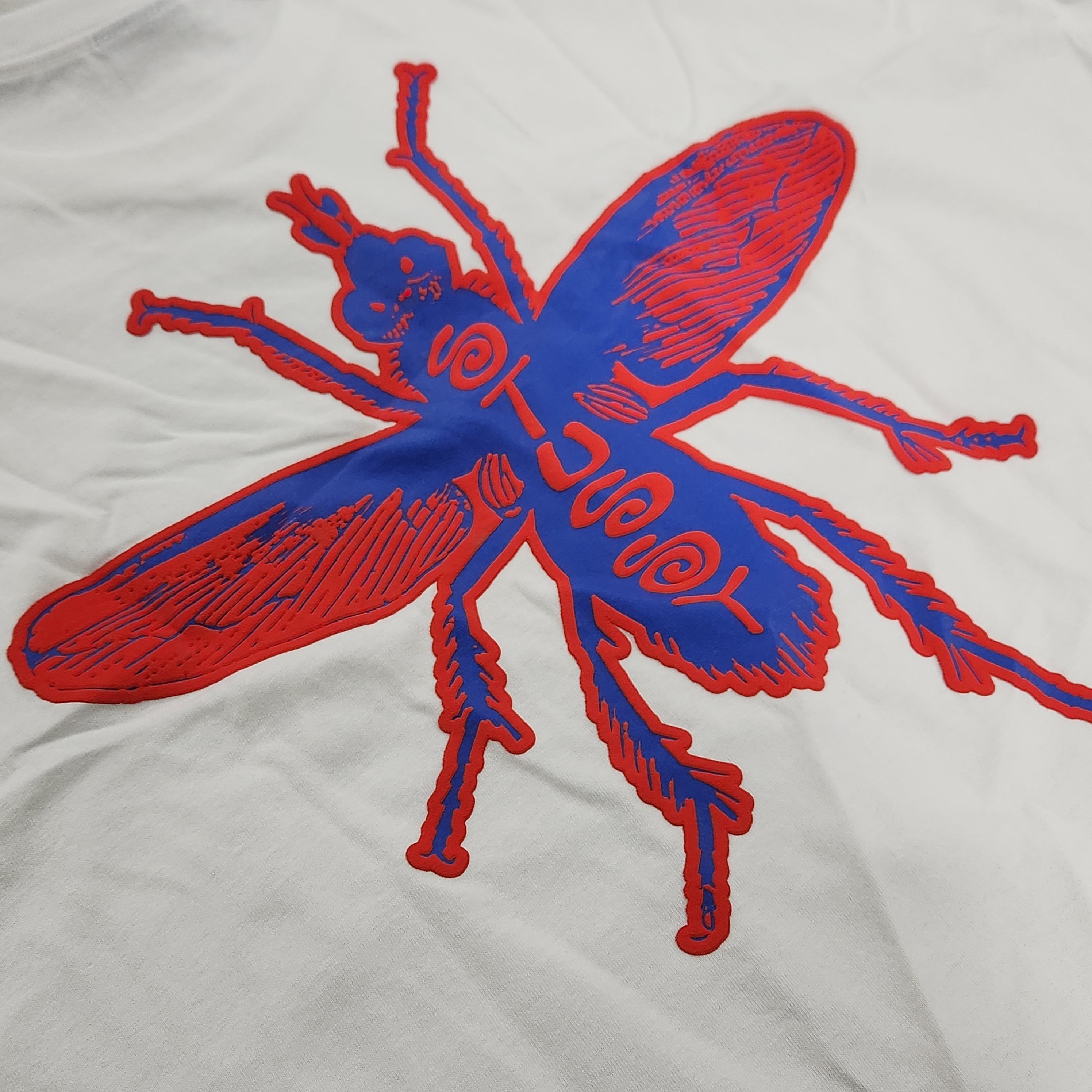 Stussy Housefly T-Shirt White, Stussy Housefly T-Shirt Black 착용 스타일 - 2