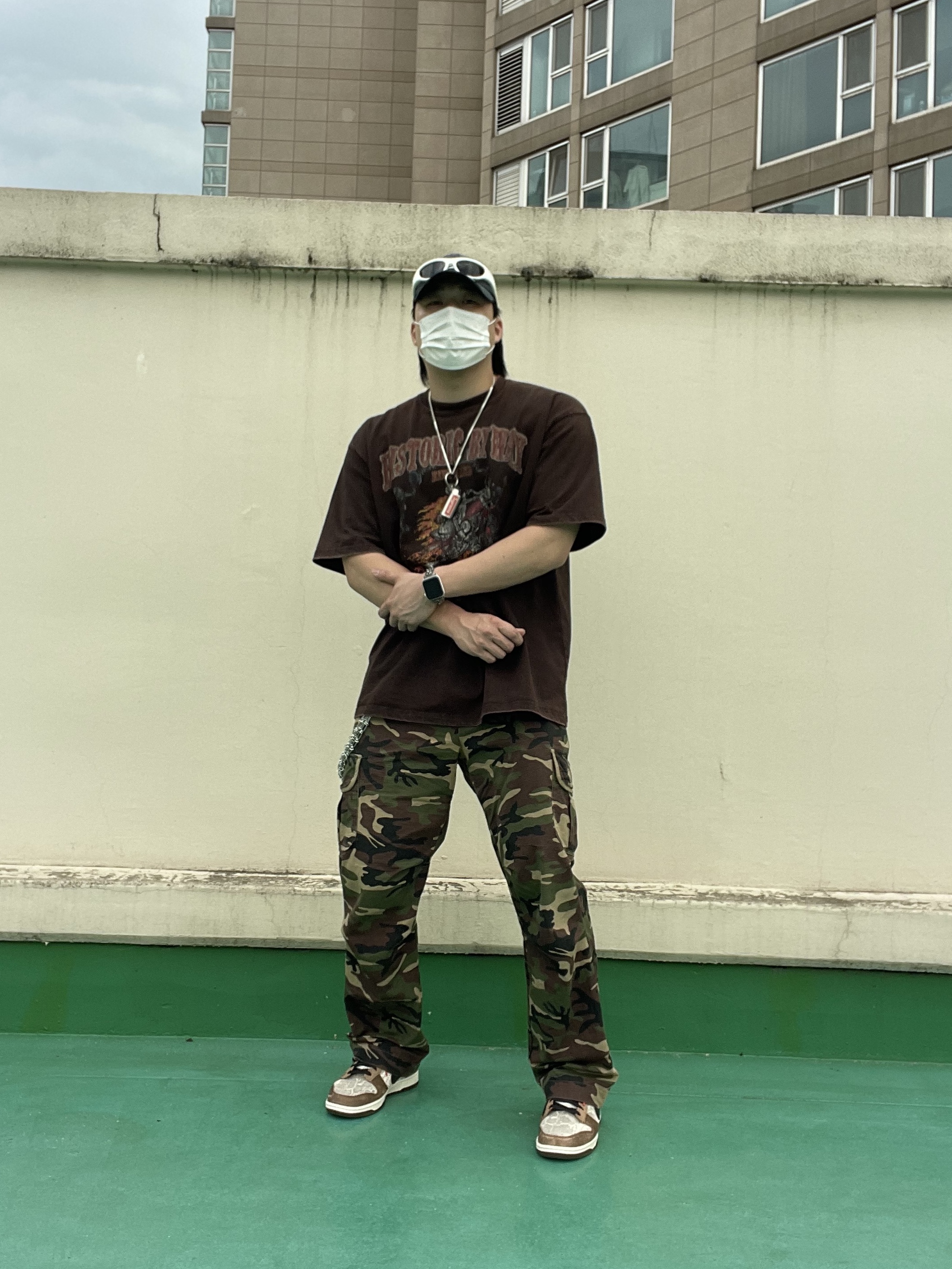 Nike Dunk Low PRM Head to Head, Supreme Metal Lighter Holster - 19SS 착용 스타일 - 3