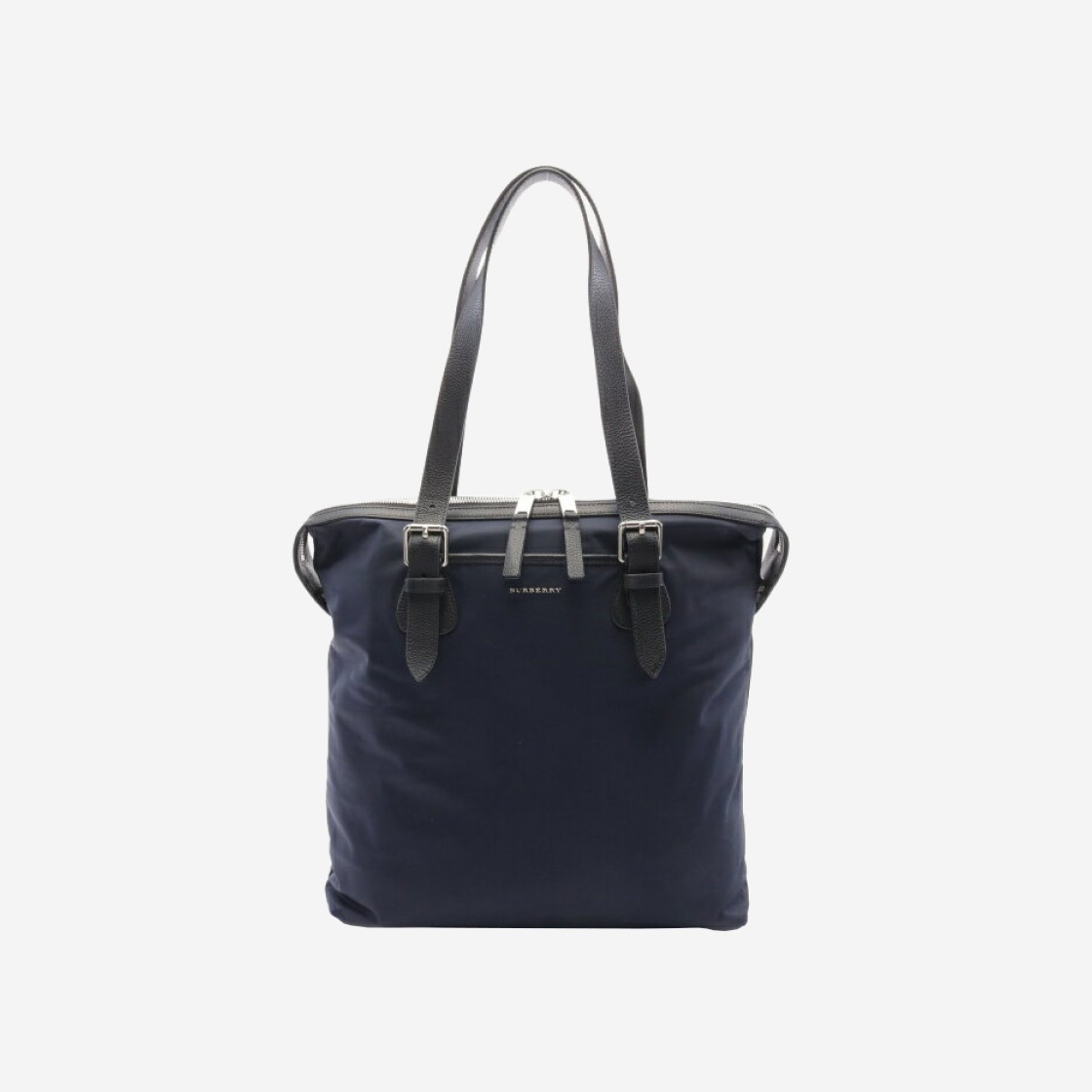 Burberry Trenton Nylon Tote Bag Dark Navy 상세 이미지 1