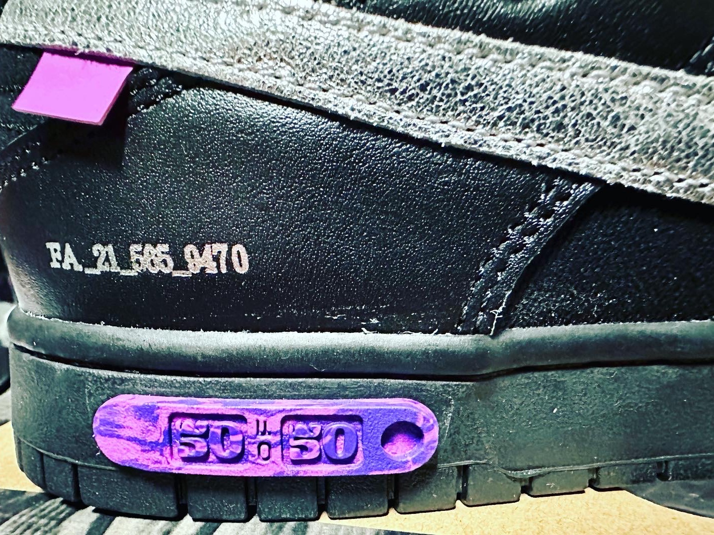 Nike x Off-White Dunk Low The 50 - Lot 50 착용 스타일 - 4