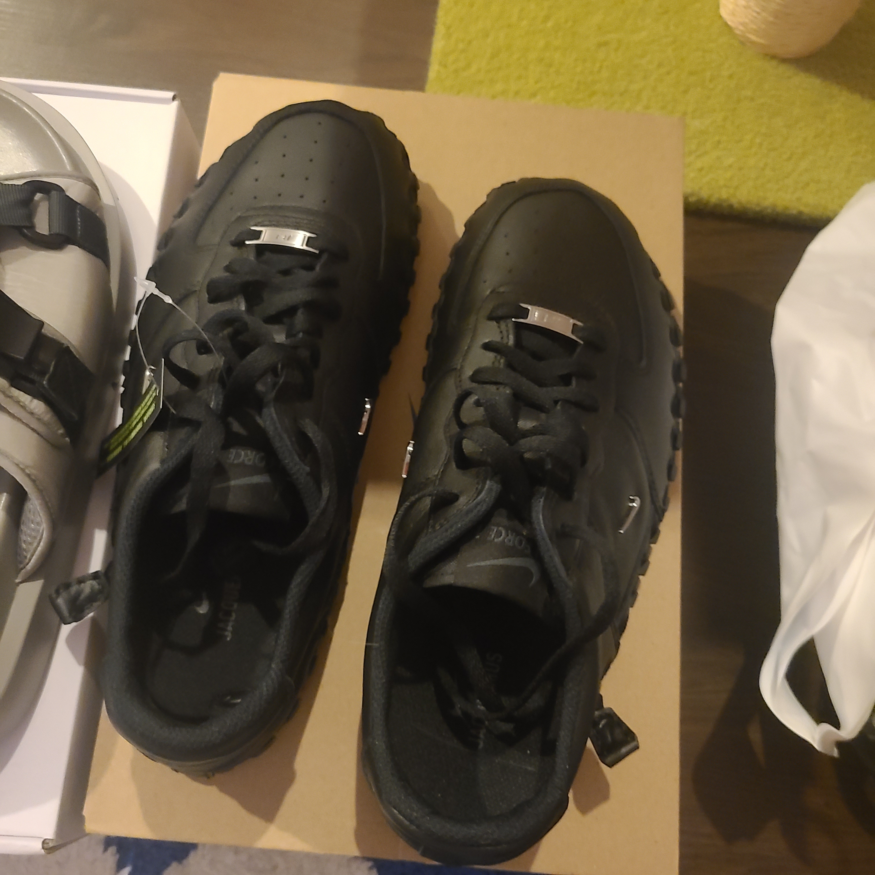 Nike x Jacquemus J Force 1 Low LX SP Black 착용 스타일