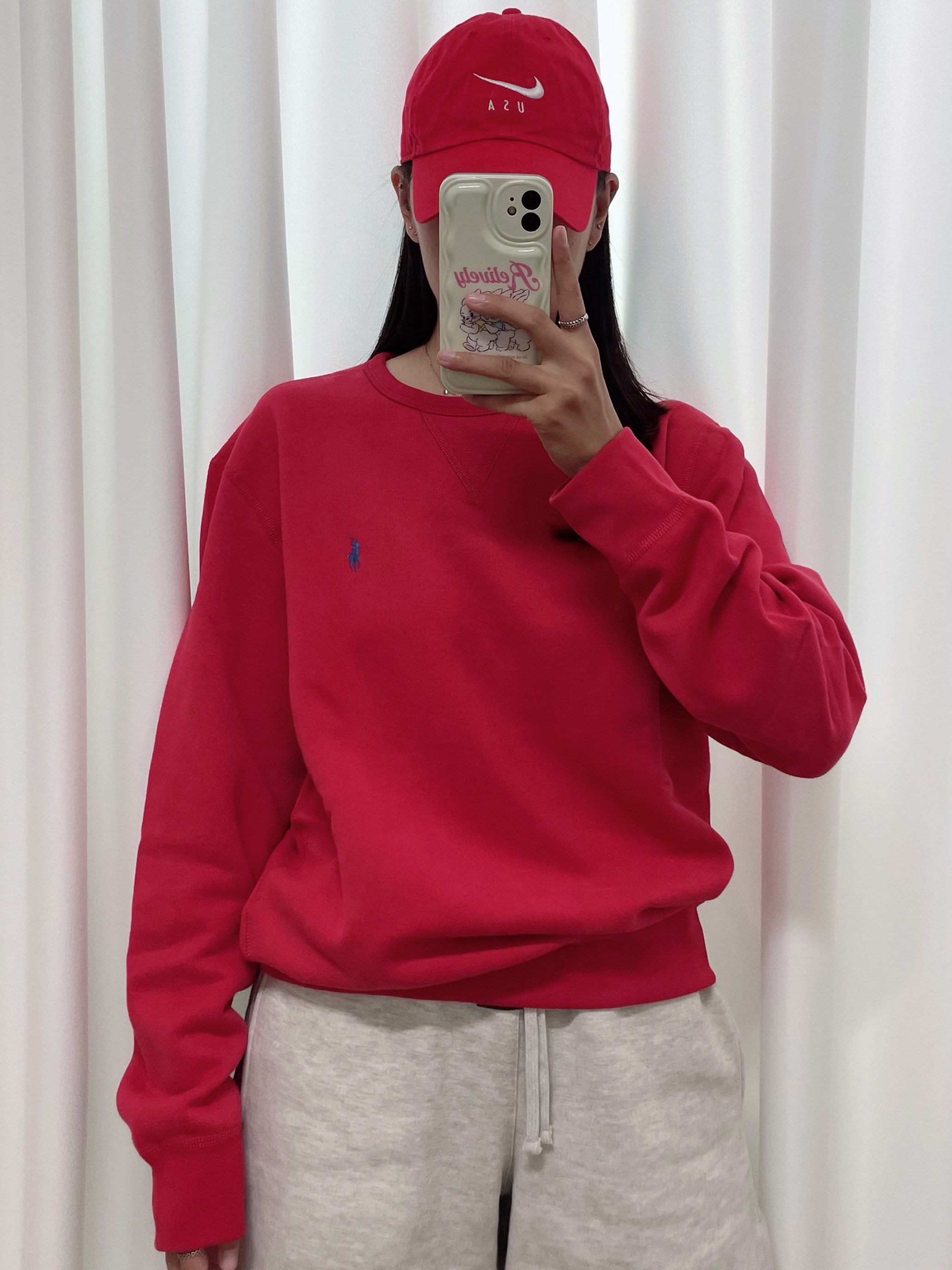 Nike Heritage 86 Futura Washed Cap Light Dew, (Kids) Essentials The Core Collection Sweatshorts Light Oatmeal 착용 스타일 - 3