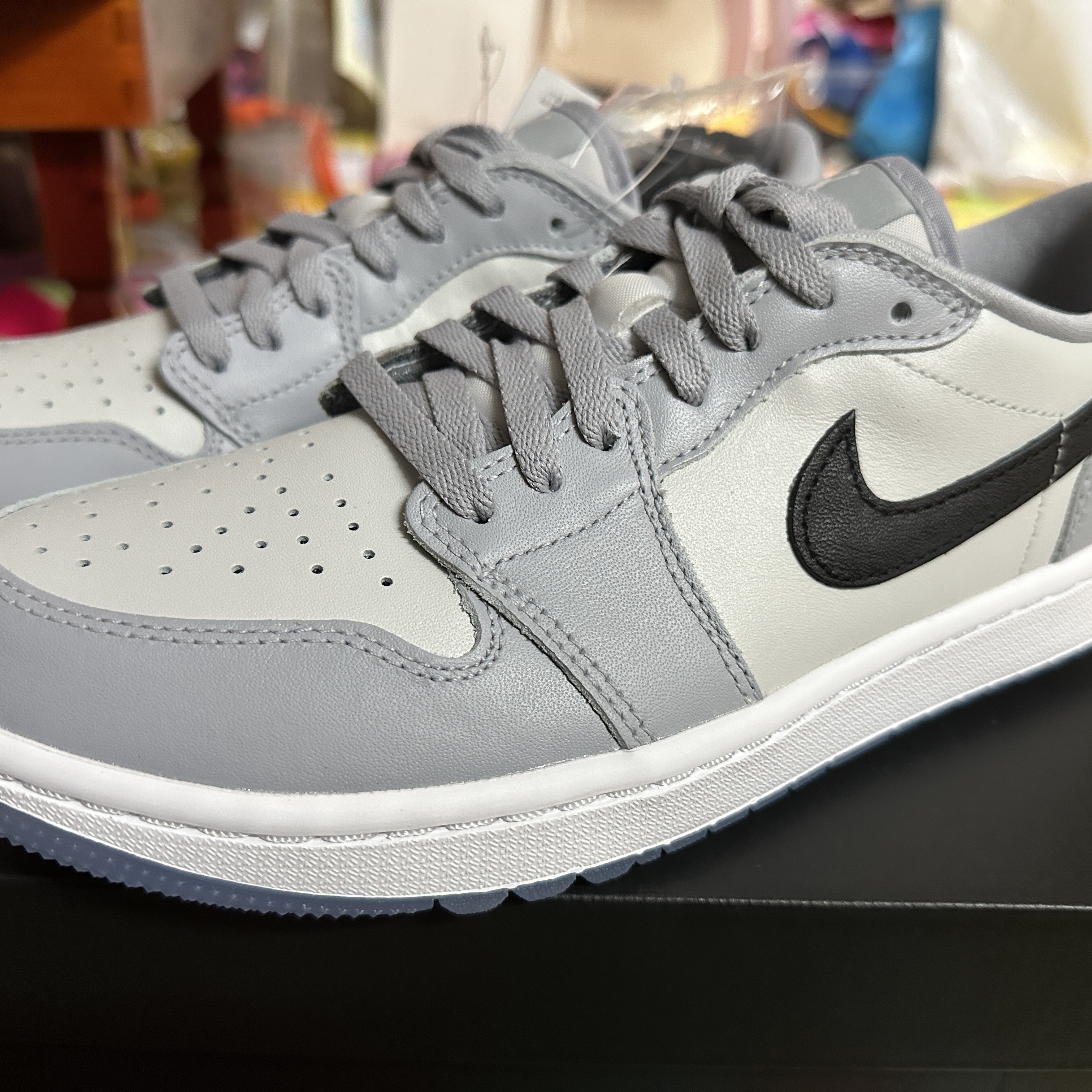 Jordan 1 Low Golf Wolf Grey 착용 스타일
