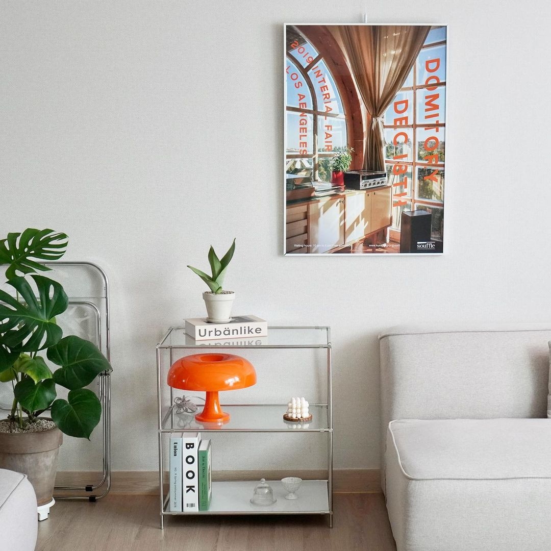 Artemide Nessino Orange 착용 스타일