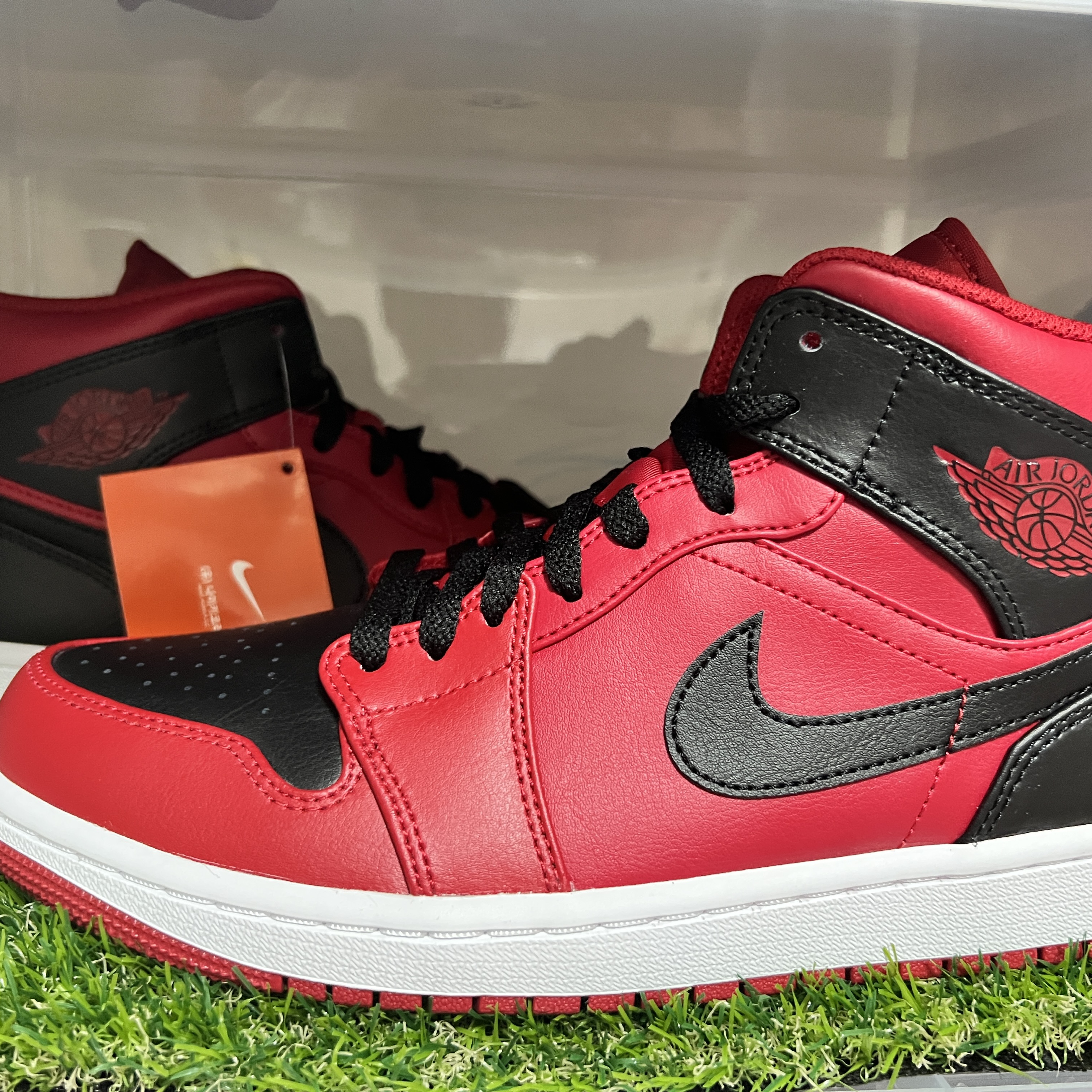 Jordan 1 Mid Reverse Bred 착용 스타일