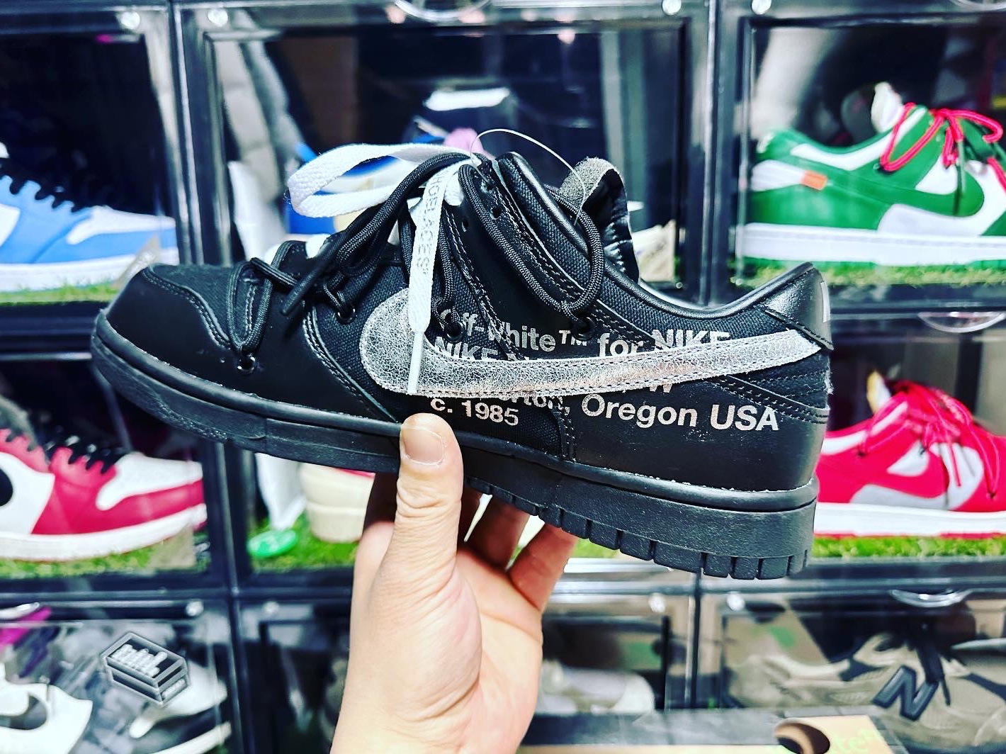 Nike x Off-White Dunk Low The 50 - Lot 50 착용 스타일 - 2