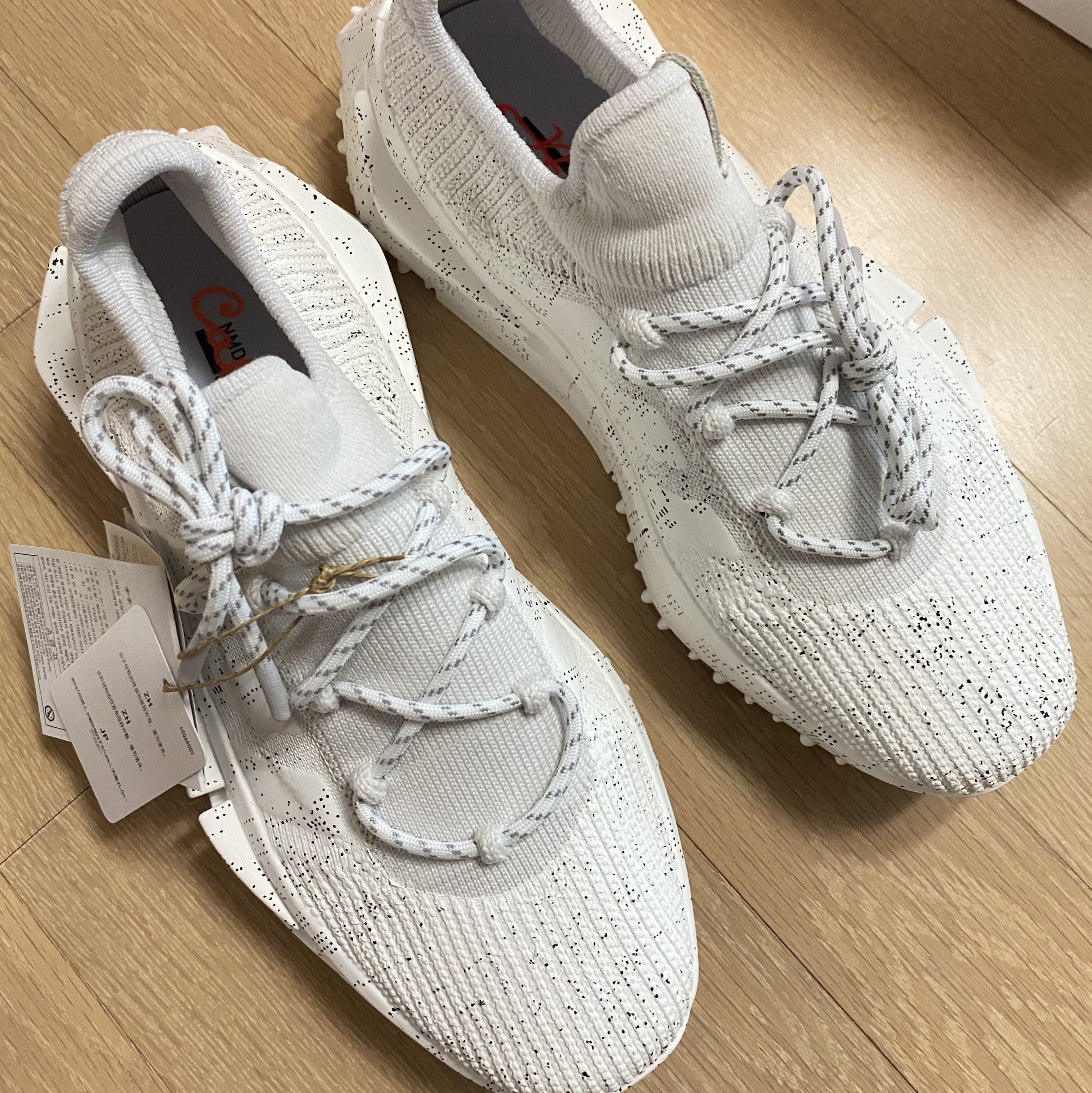 Adidas x Cali DeWitt NMD S1 Crystal White 착용 스타일 - 3