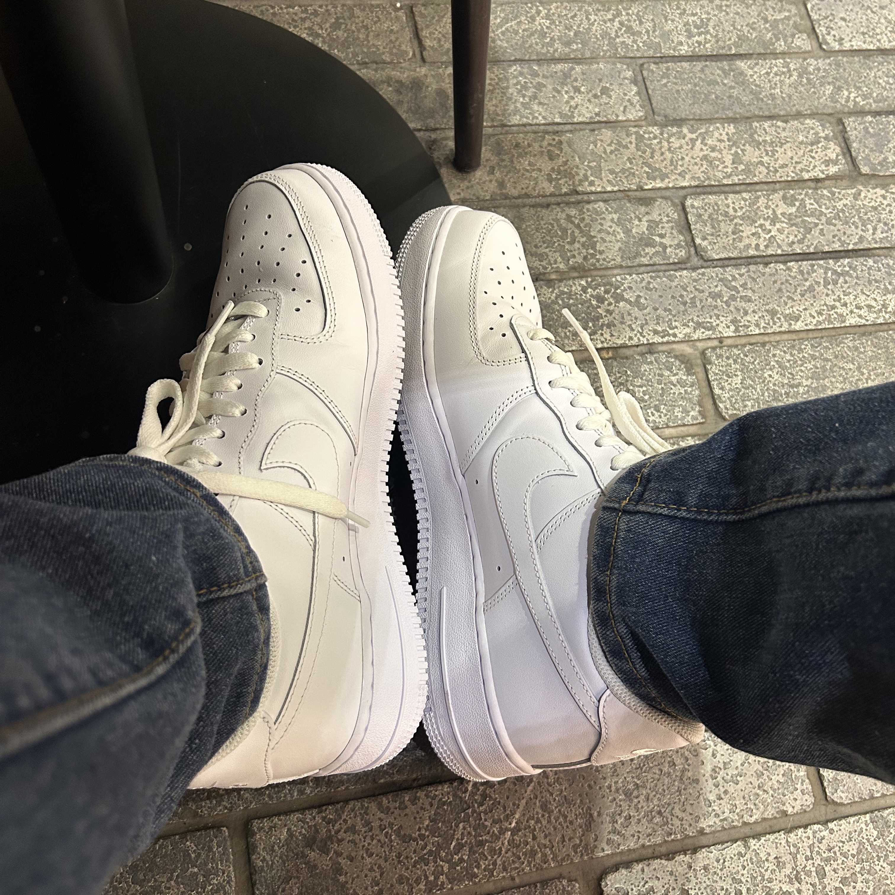 Nike Air Force 1 '07 Low White 착용 스타일