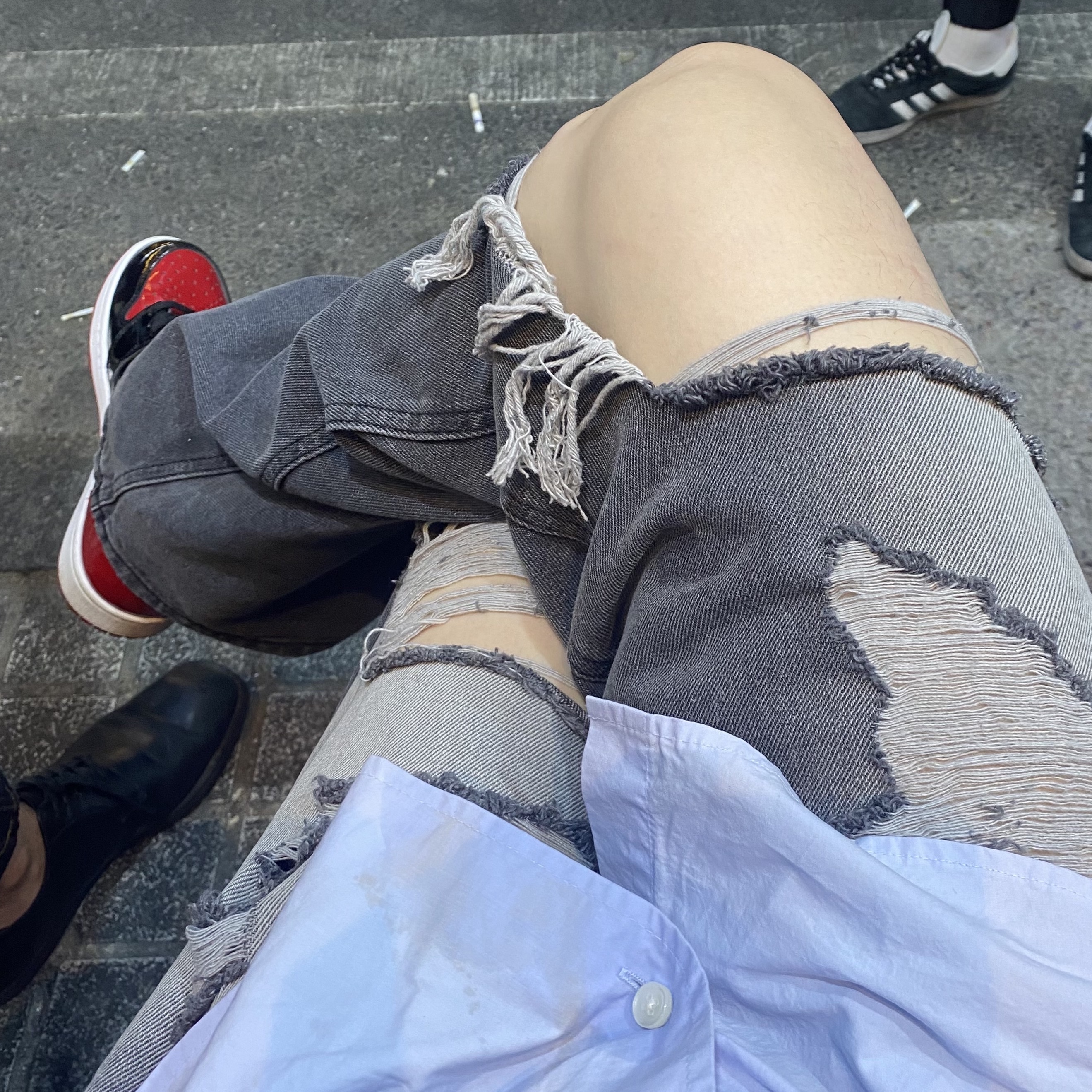 Jordan 1 Retro High OG Patent Bred 착용 스타일 - 1