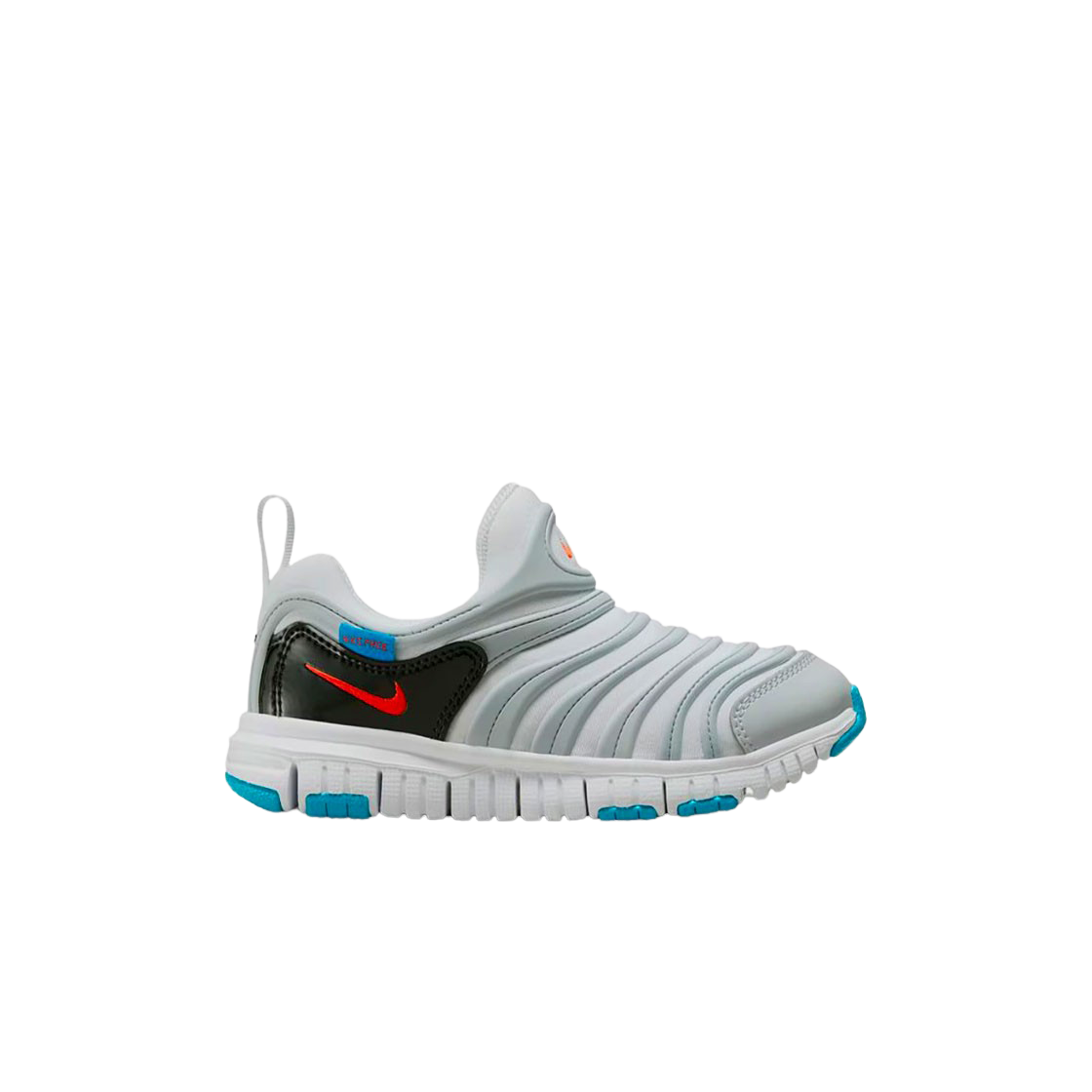343738-103 (PS) Nike Dynamo Free White Light Crimson - 대표 이미지 #1