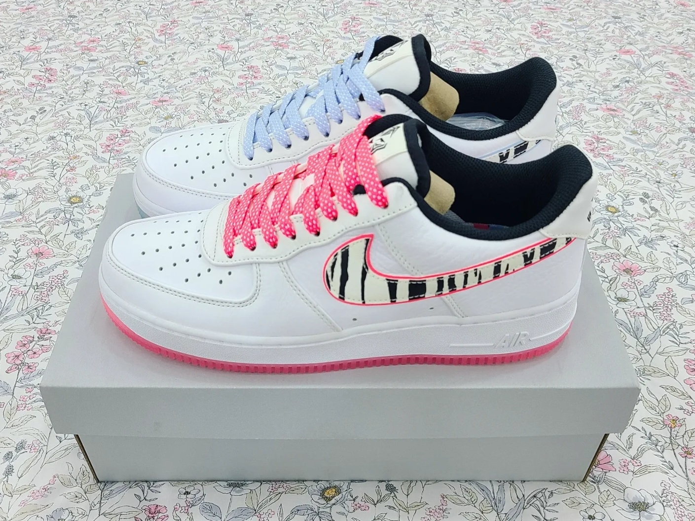 Nike Air Force 1 Low White Tiger South Korea 2020 착용 스타일 - 2