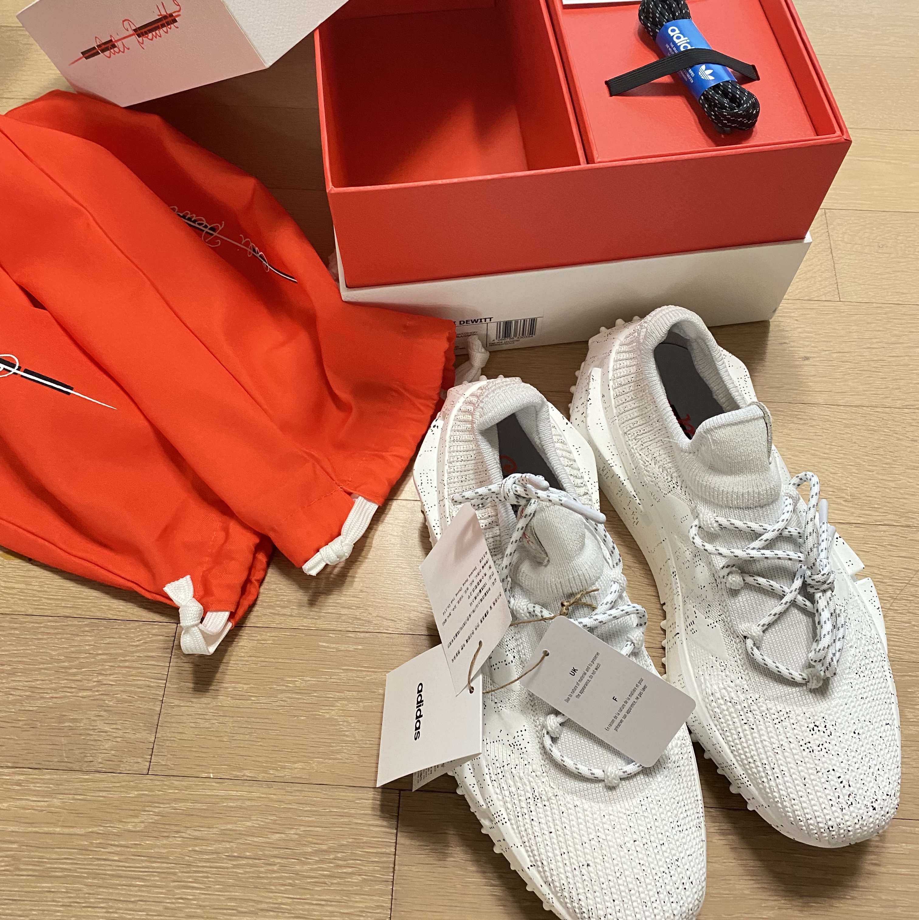 Adidas x Cali DeWitt NMD S1 Crystal White 착용 스타일 - 1