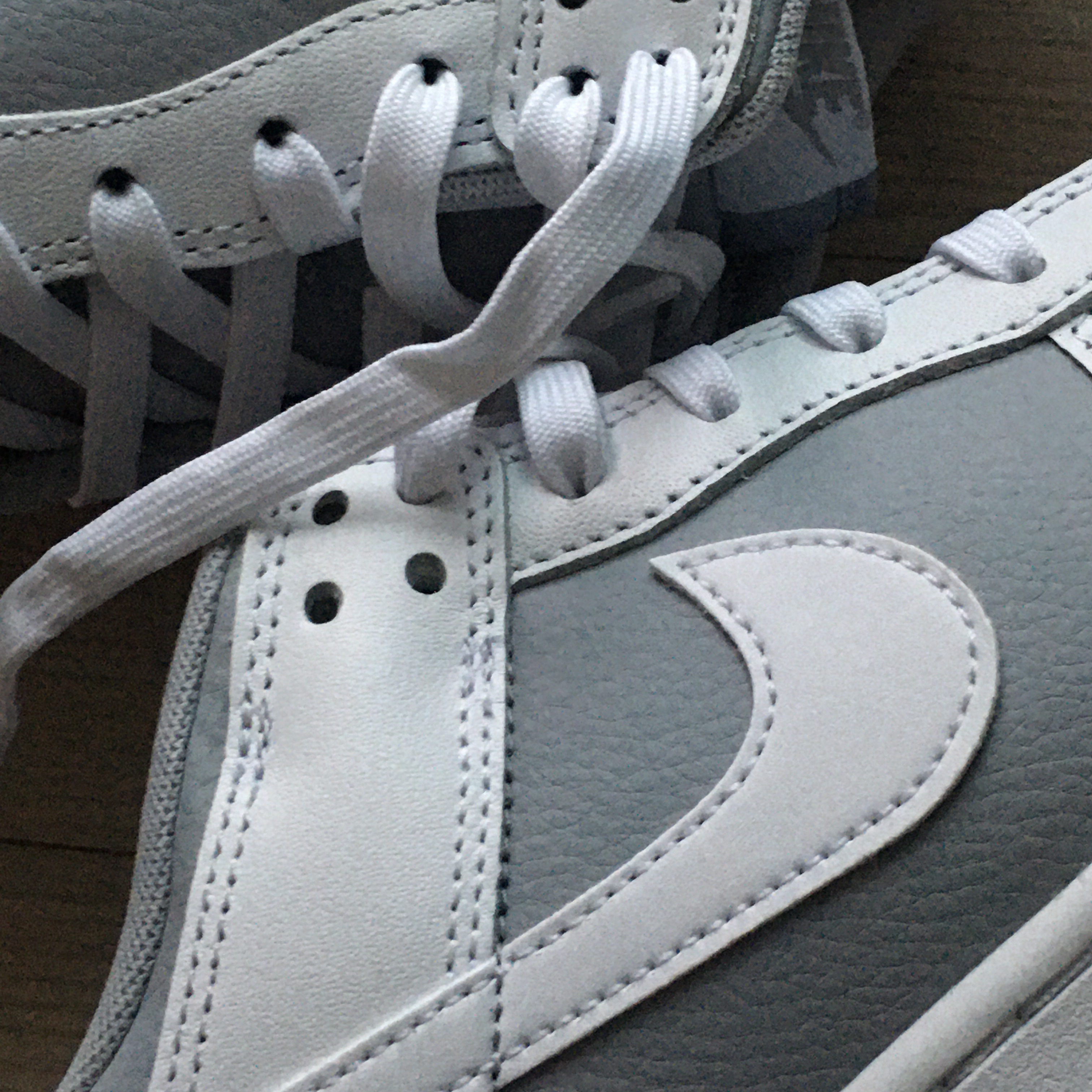 Nike Dunk Low Retro White Neutral Grey 착용 스타일