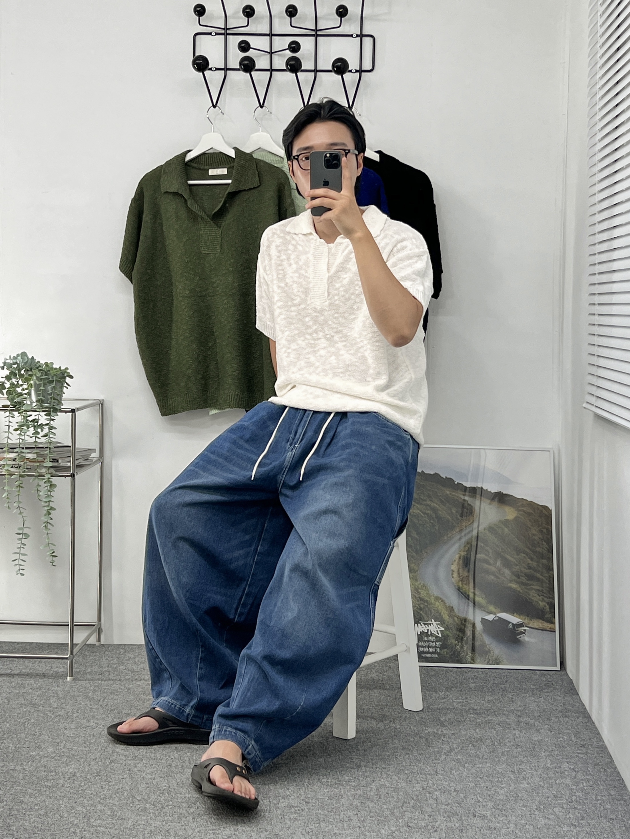 Oofos x Andersson Bell OOriginal Sandal 착용 스타일 - 2
