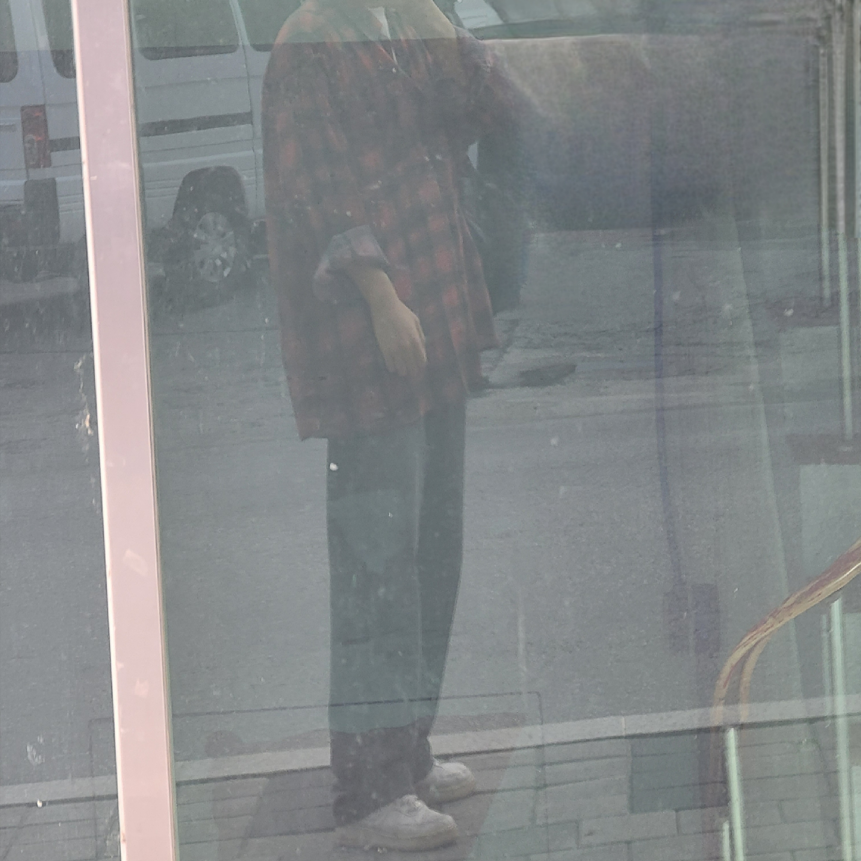 Our Legacy Borrowed Shirt Big Lumbercheck Print 착용 스타일