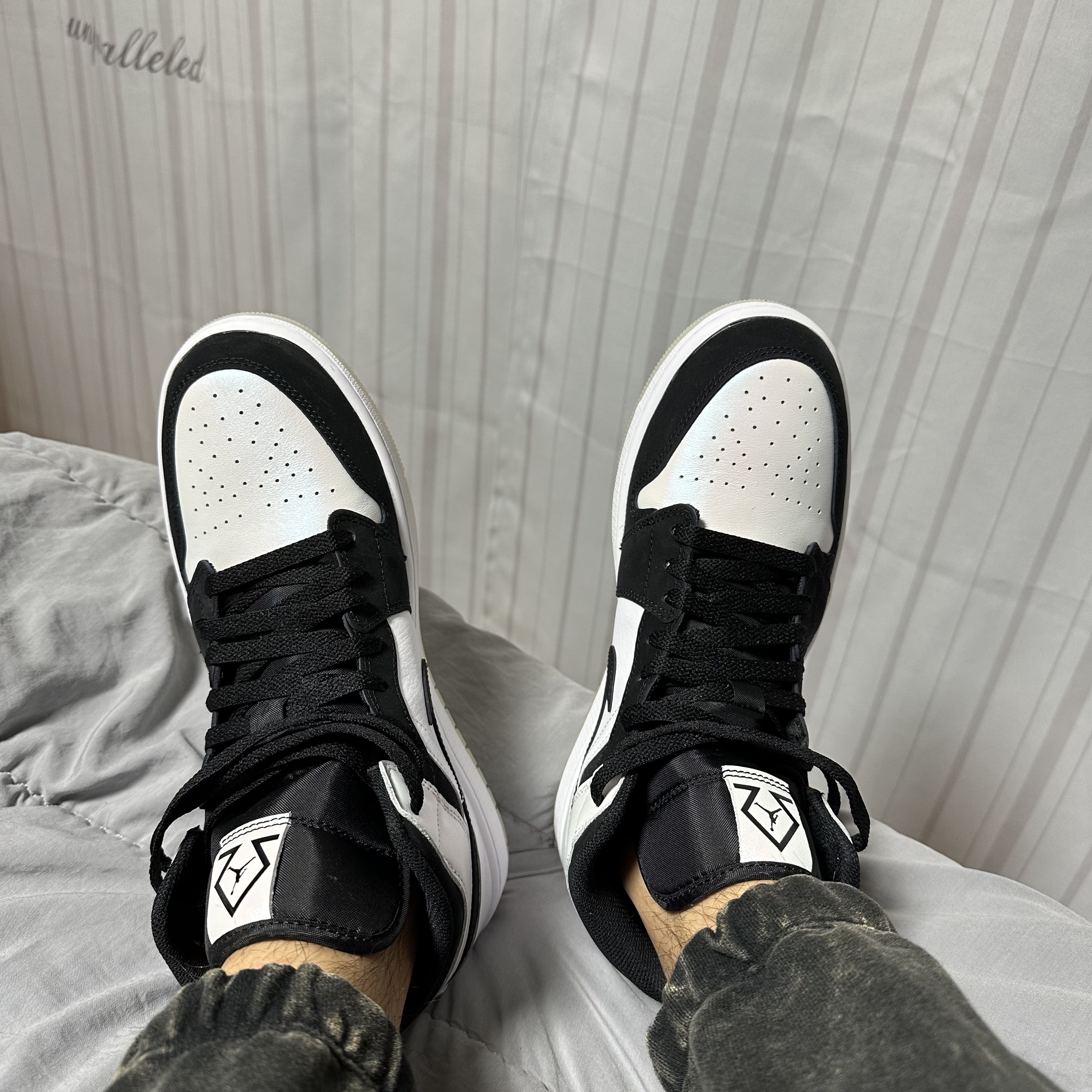 Jordan 1 Mid SE Diamond 착용 스타일 - 3